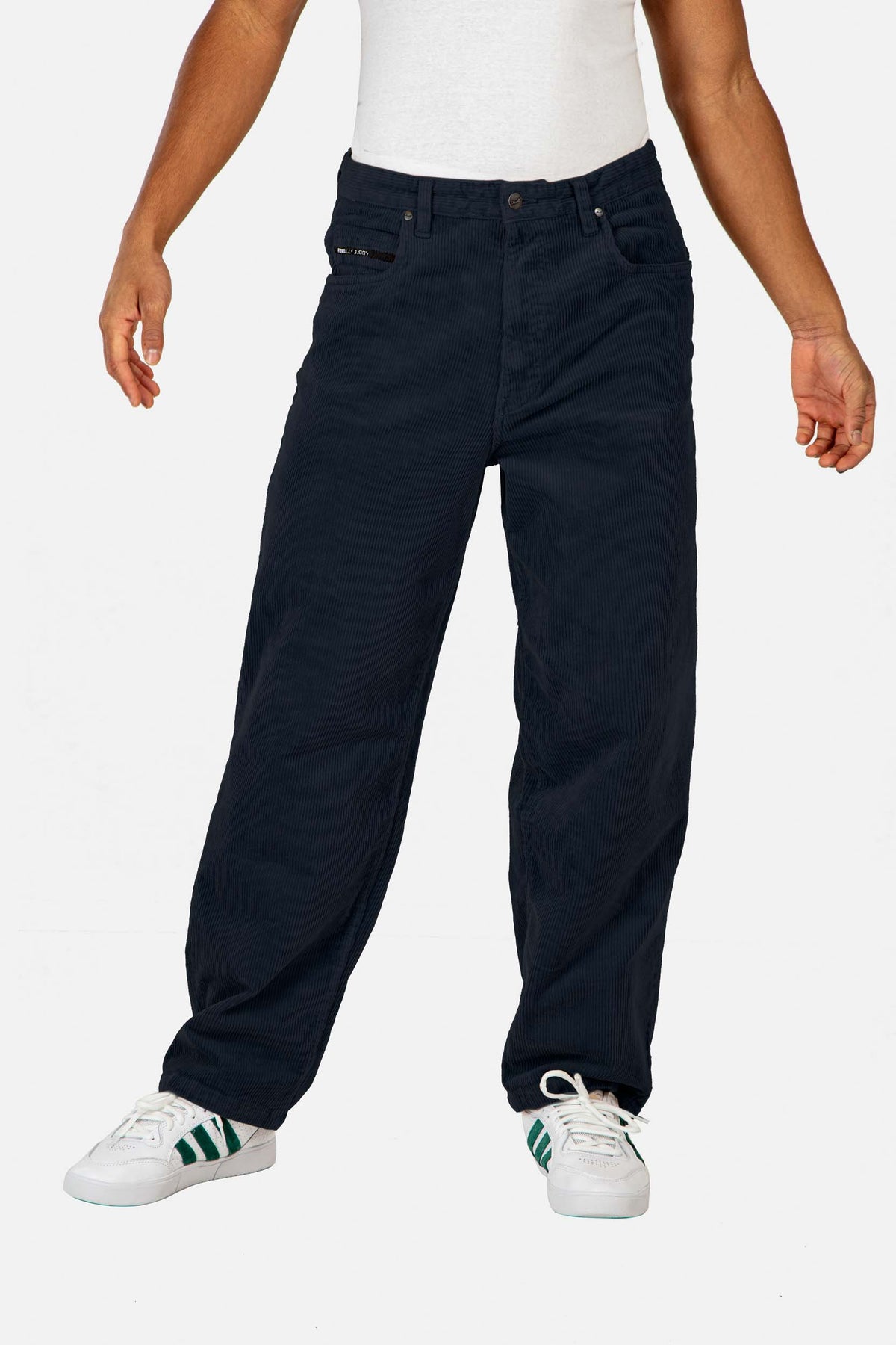 Baggy Navy Cord