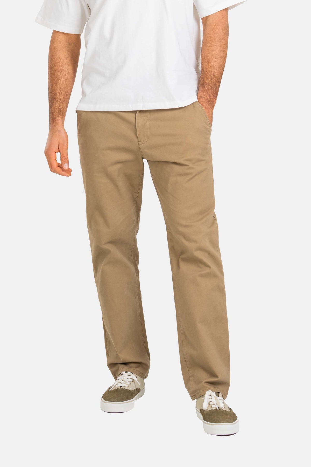 Regular Flex Chino Dark Sand