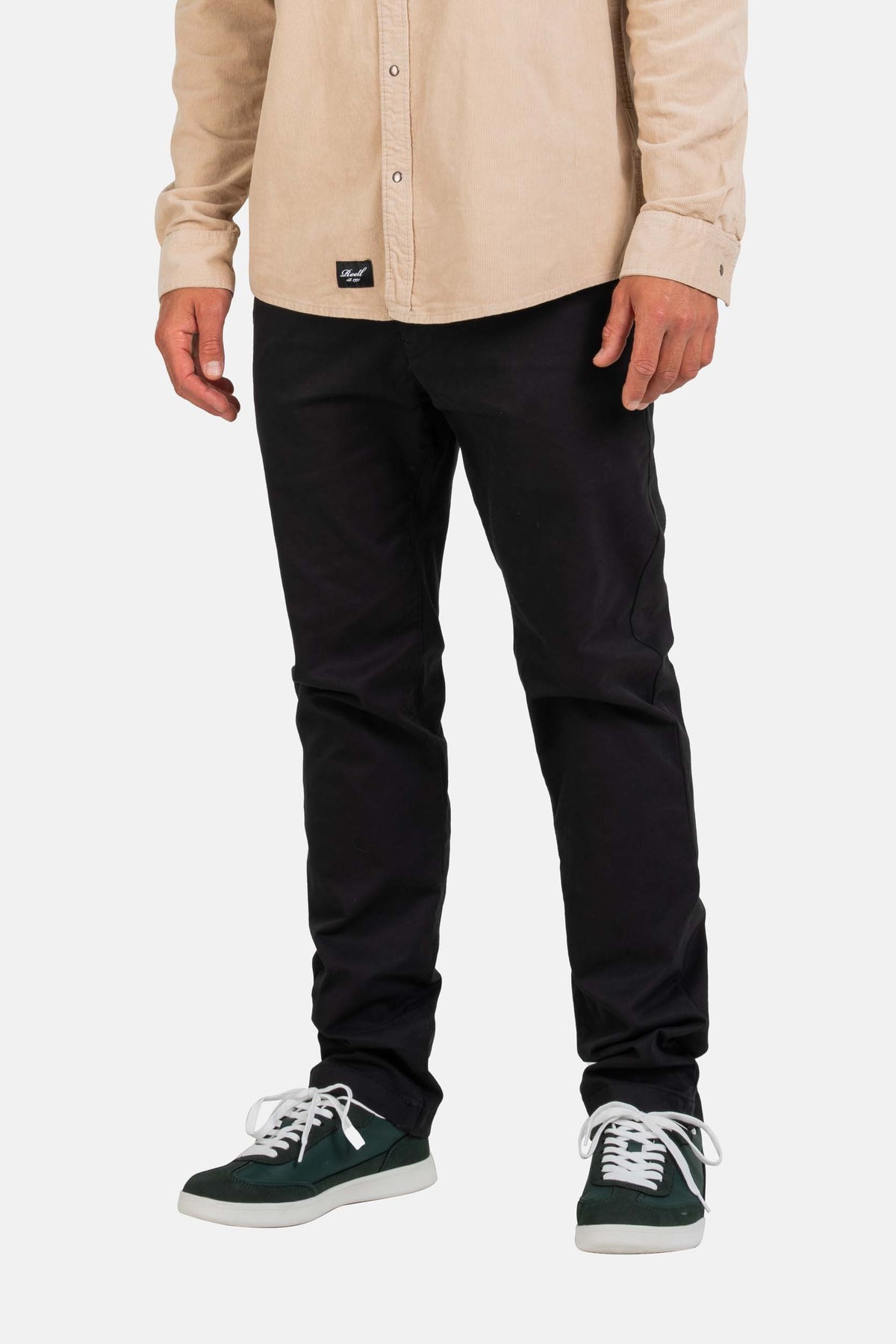 Straight Organic Chino (Pulse) Deep Black