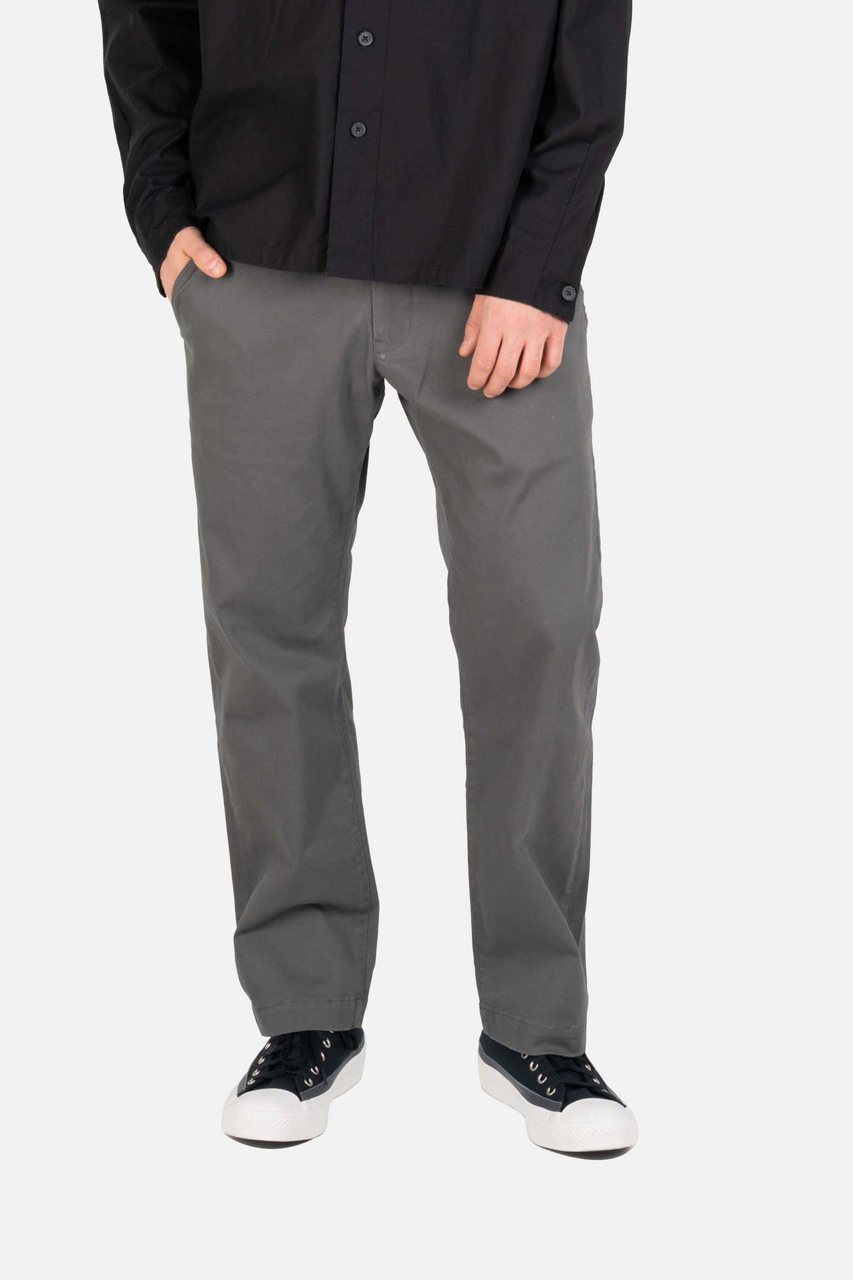 Reflex Loose Chino Vulcan Grey