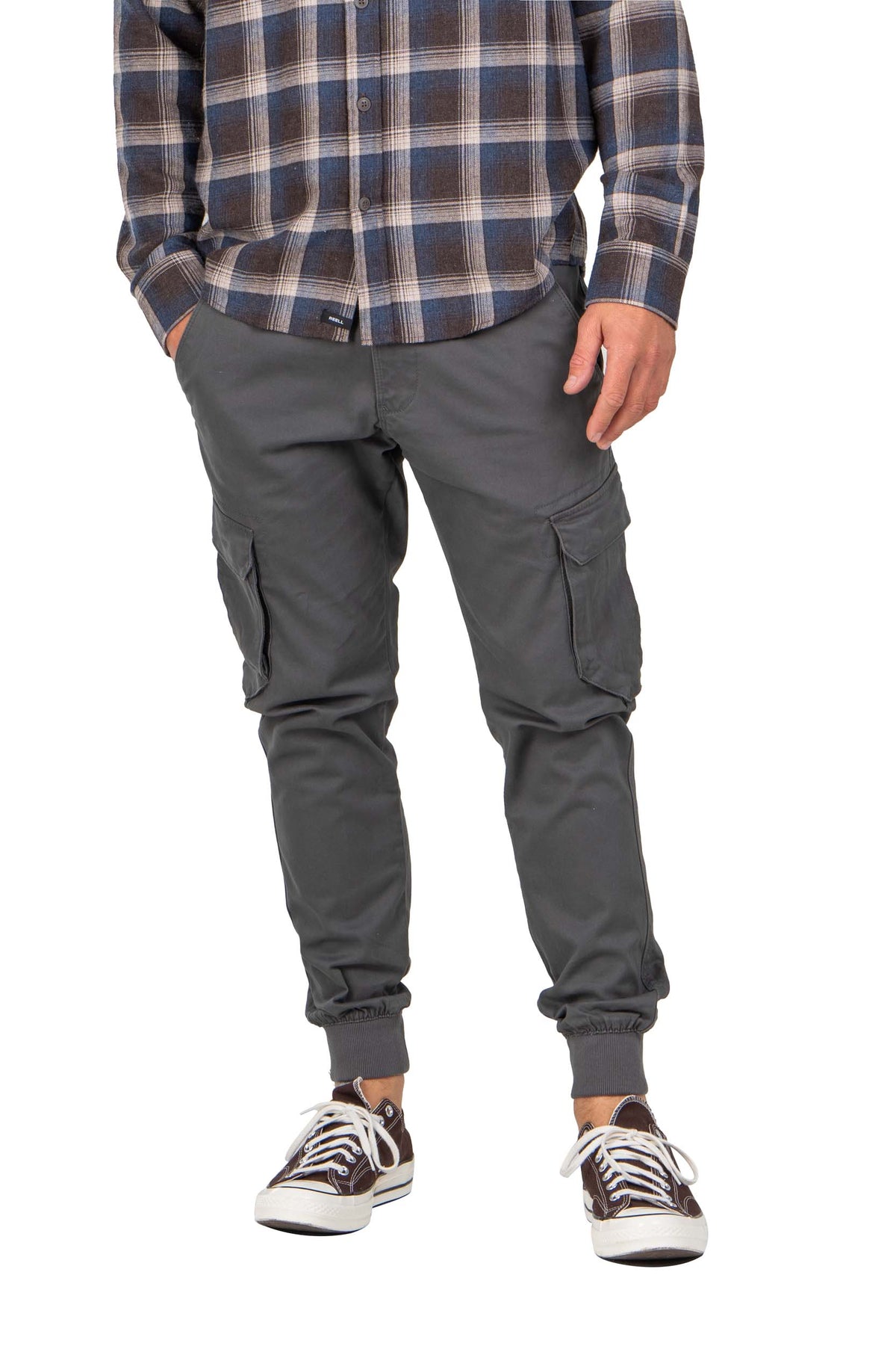 Reflex Rib Cargo Vulcan Grey