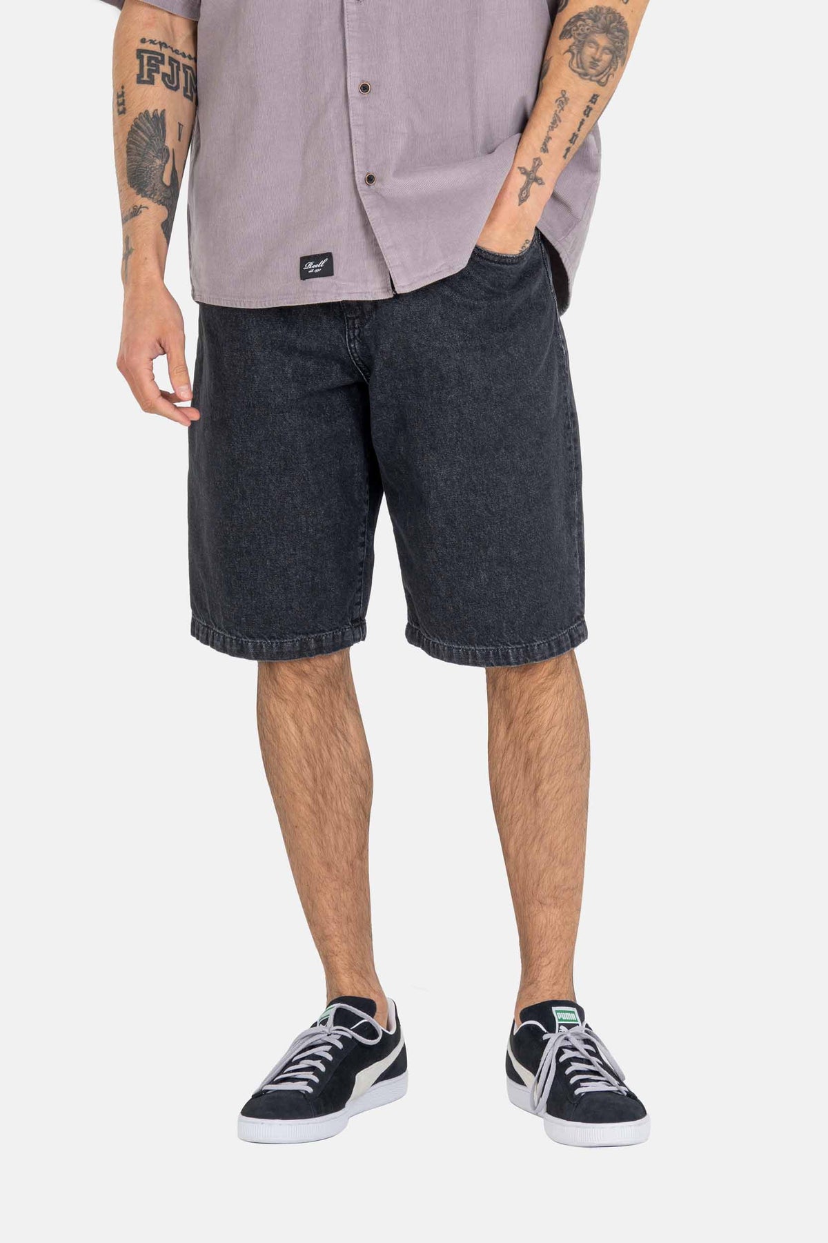 Solid Short Zero's Stone Black