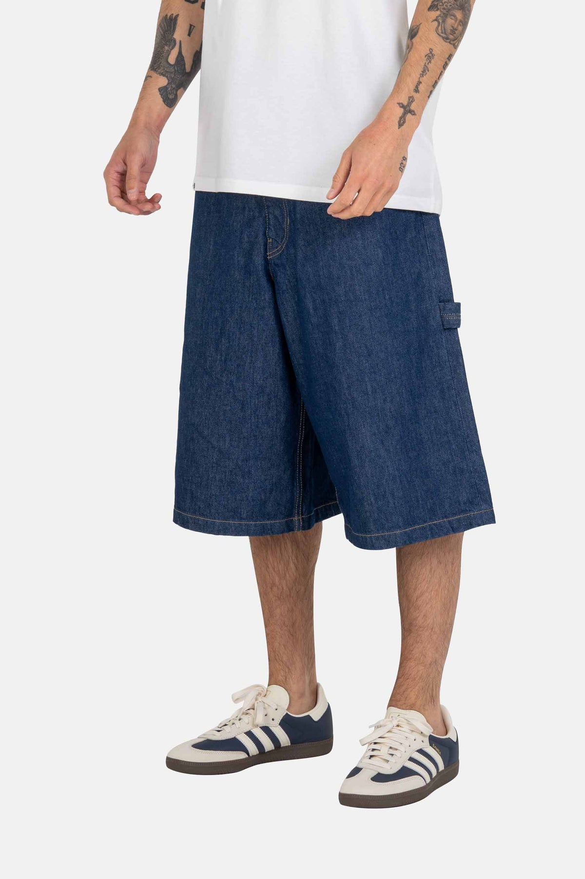 Belmont Worker Short Steel Blue
