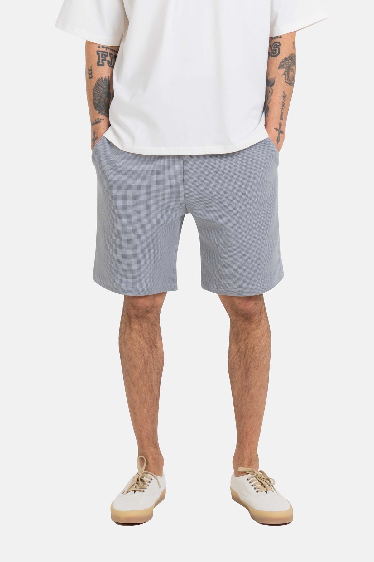 Surface Short Waffle Chiseled Stone