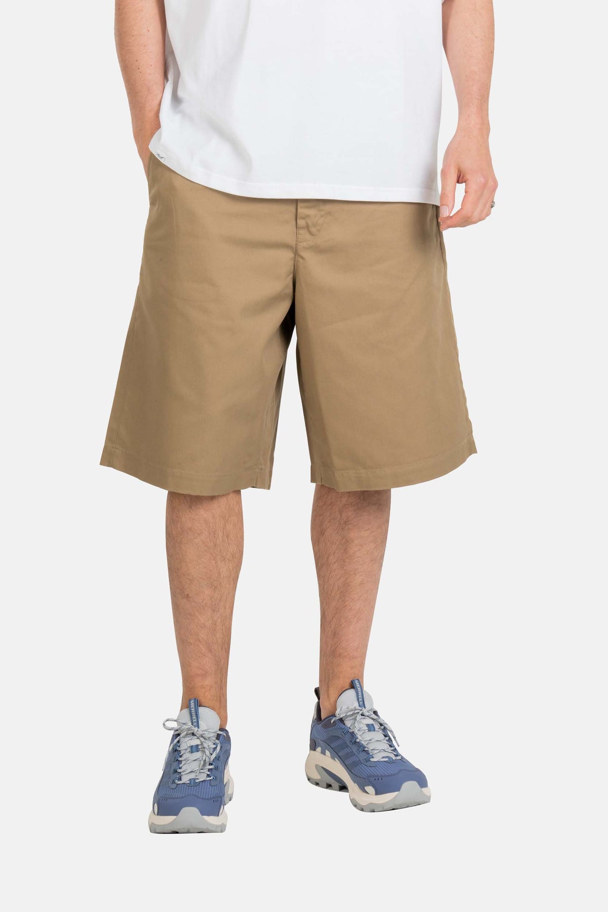 Loose Chino Short PC Dark Sand