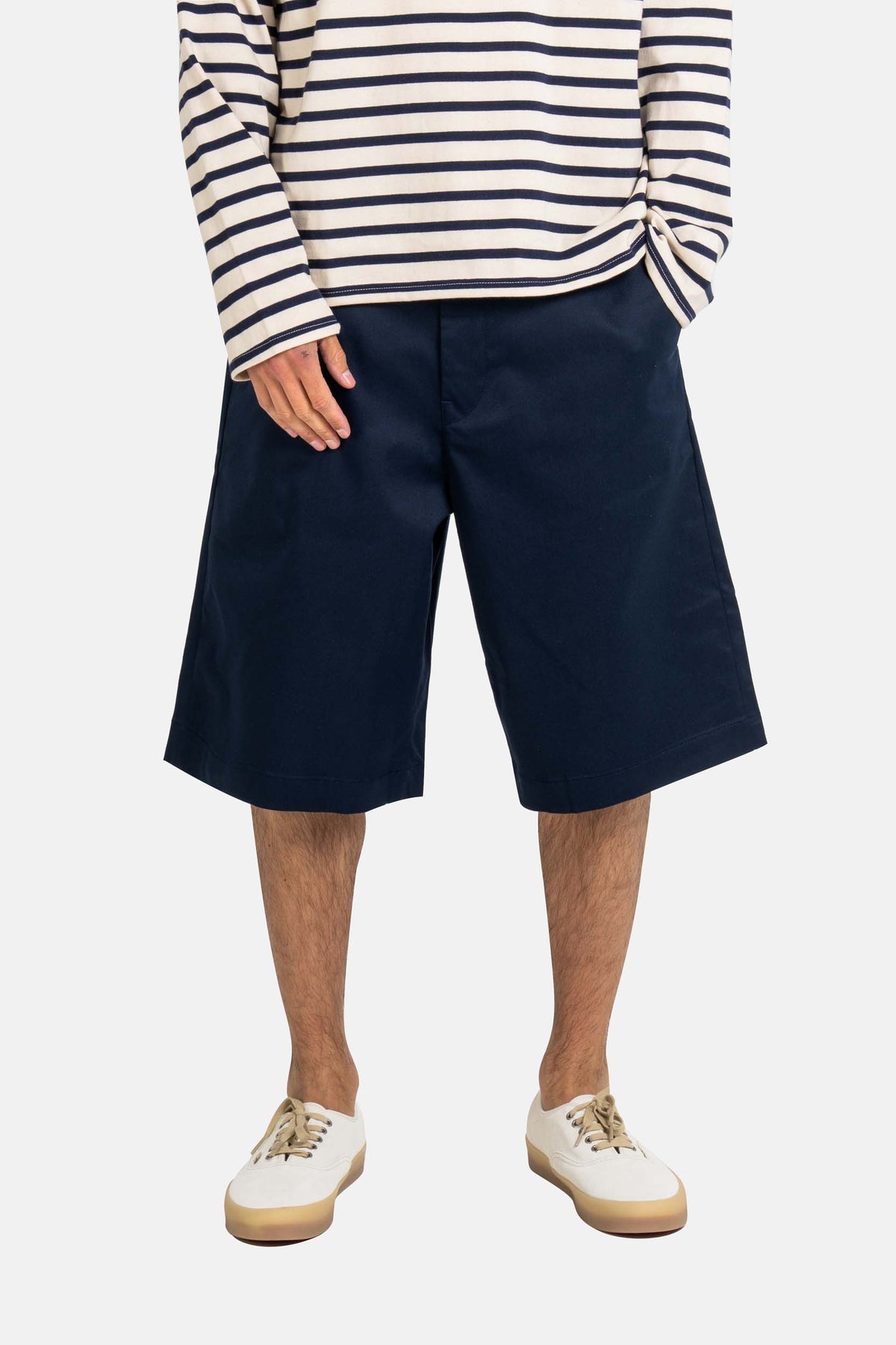 Loose Flex Chino Short PC Navy