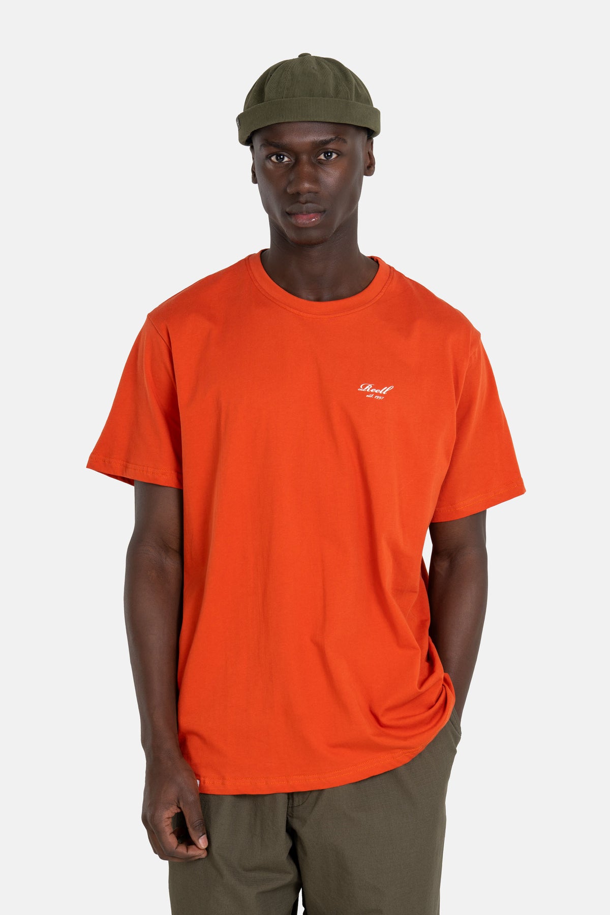 Staple Logo T-Shirt Burned Red