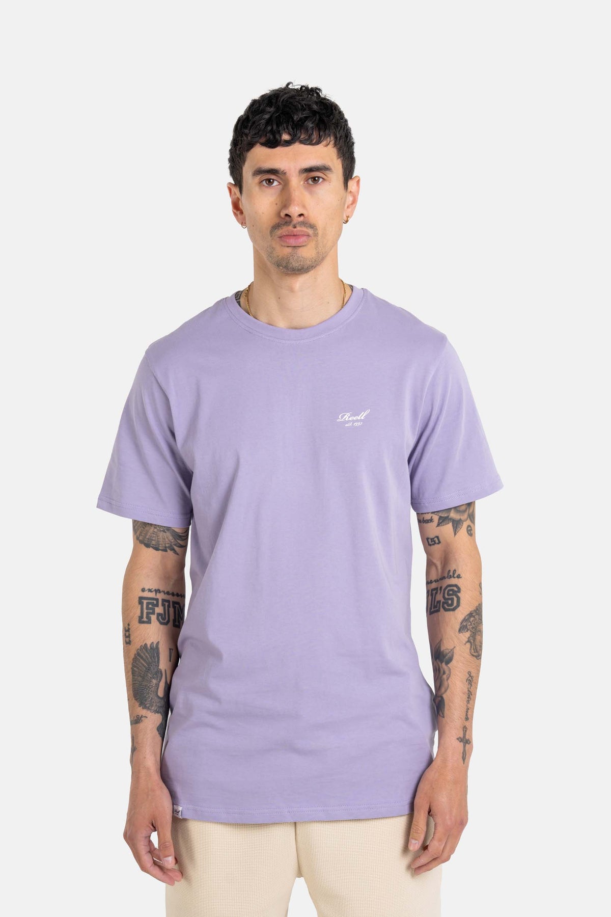 Staple Logo T-Shirt Wisteria