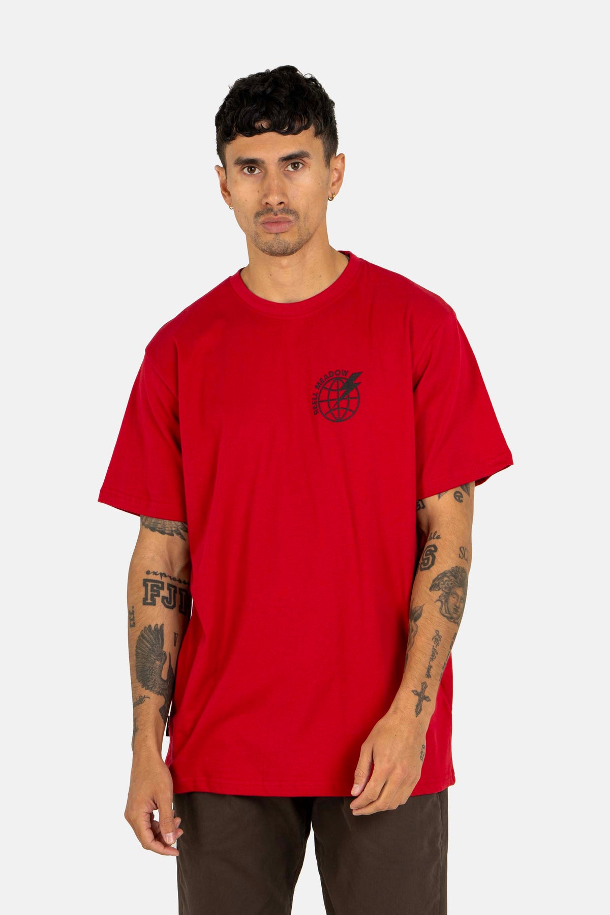 Meadow Logo T-Shirt Chili Red