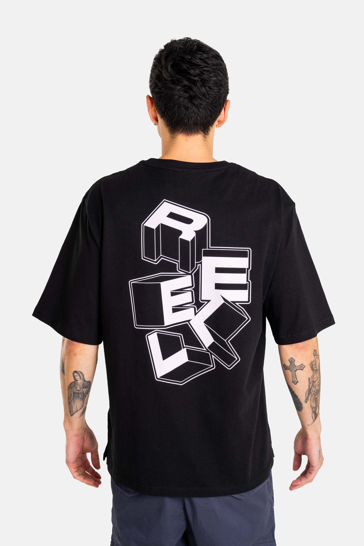 Block T-Shirt Deep Black