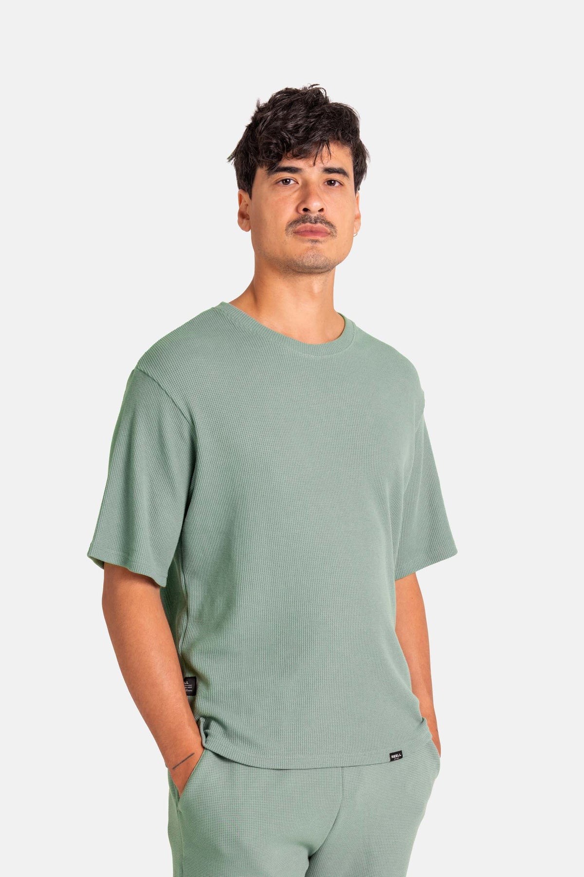 Waffle T-Shirt Waffle Chinois Green