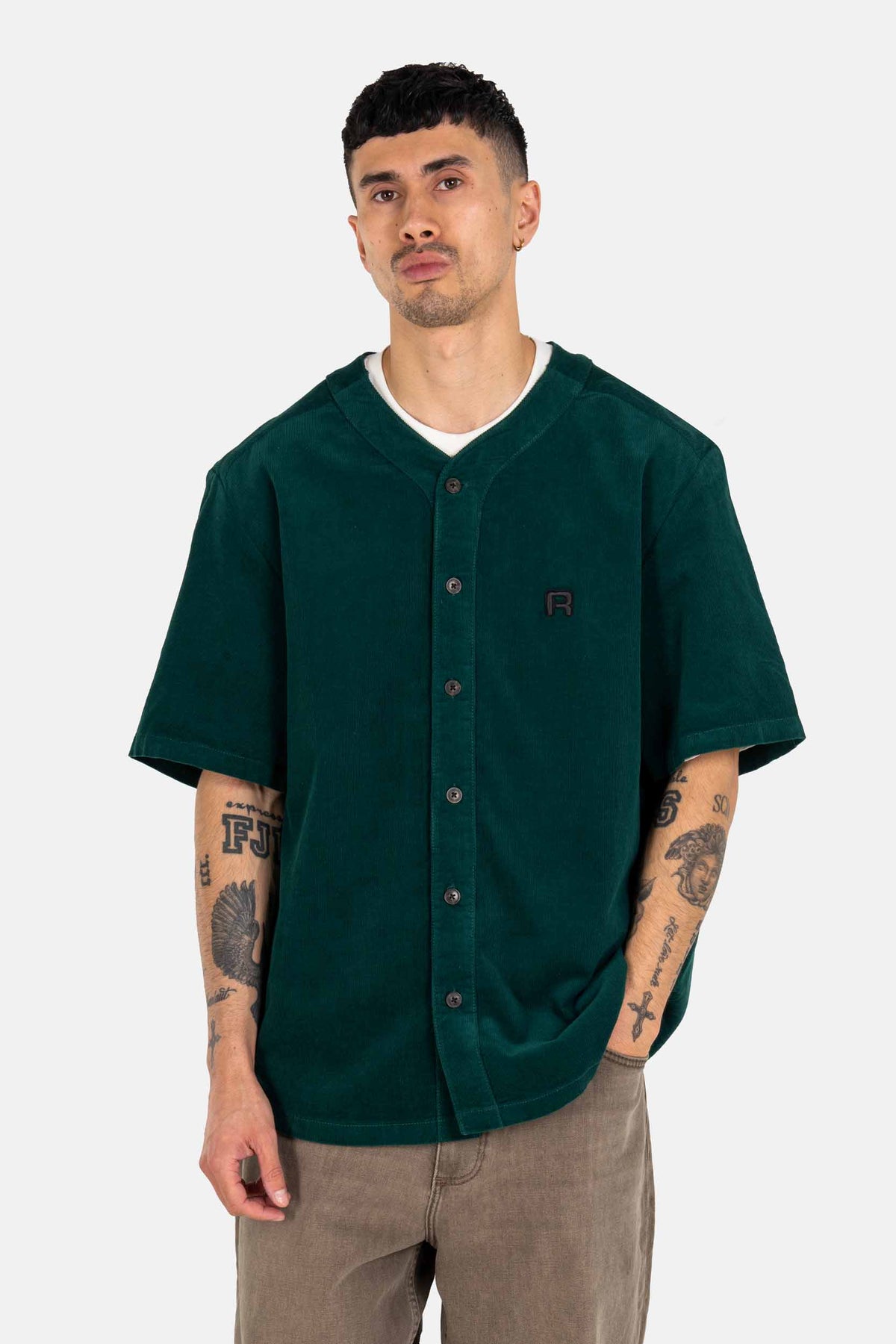Pitcher Shortsleeve Shirt Forest Green