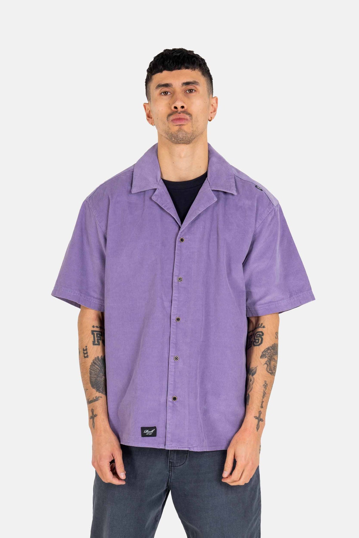 Resort Cord Shirt Lavender Purple