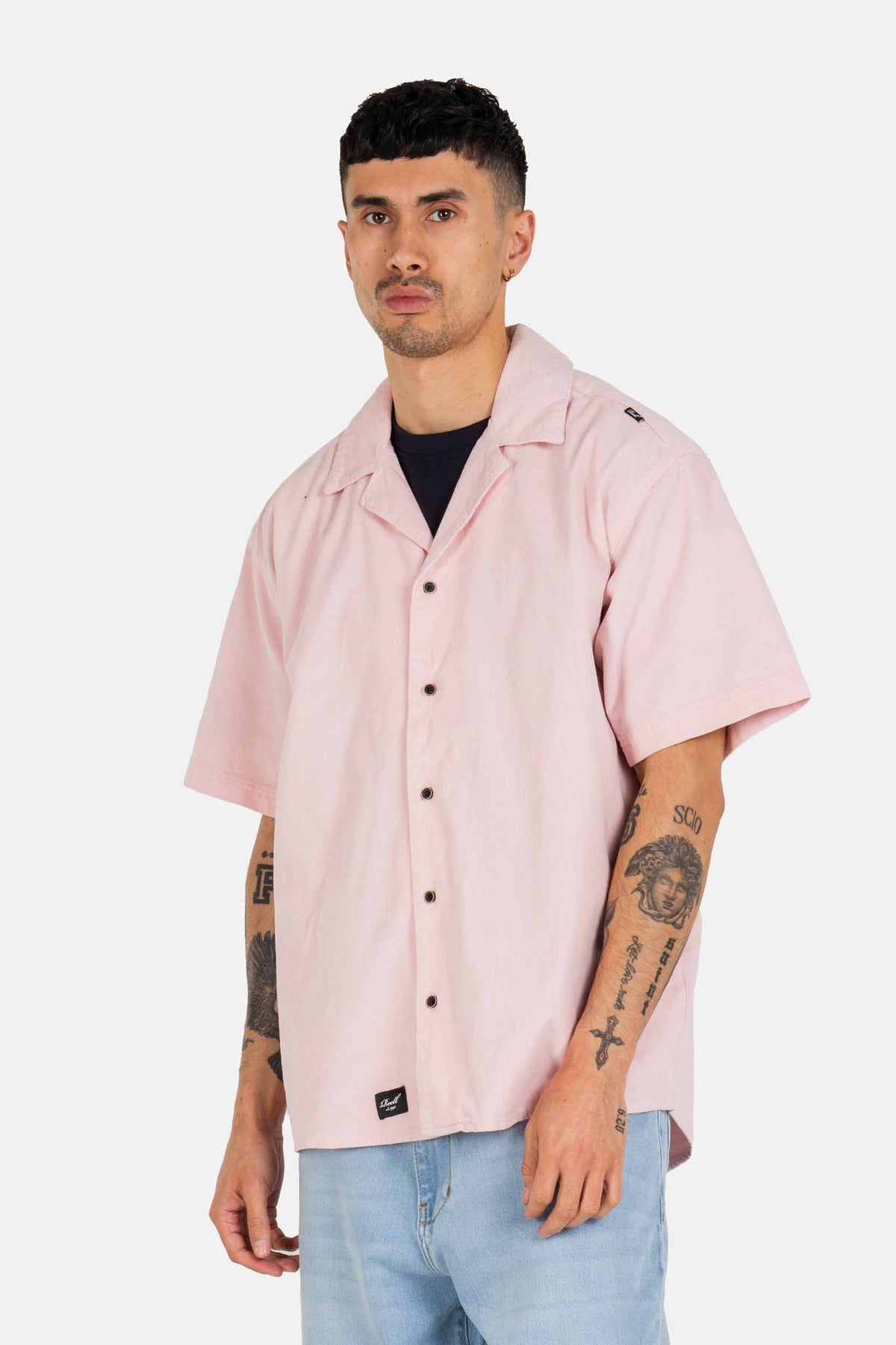 Resort Cord Shirt Old Rose