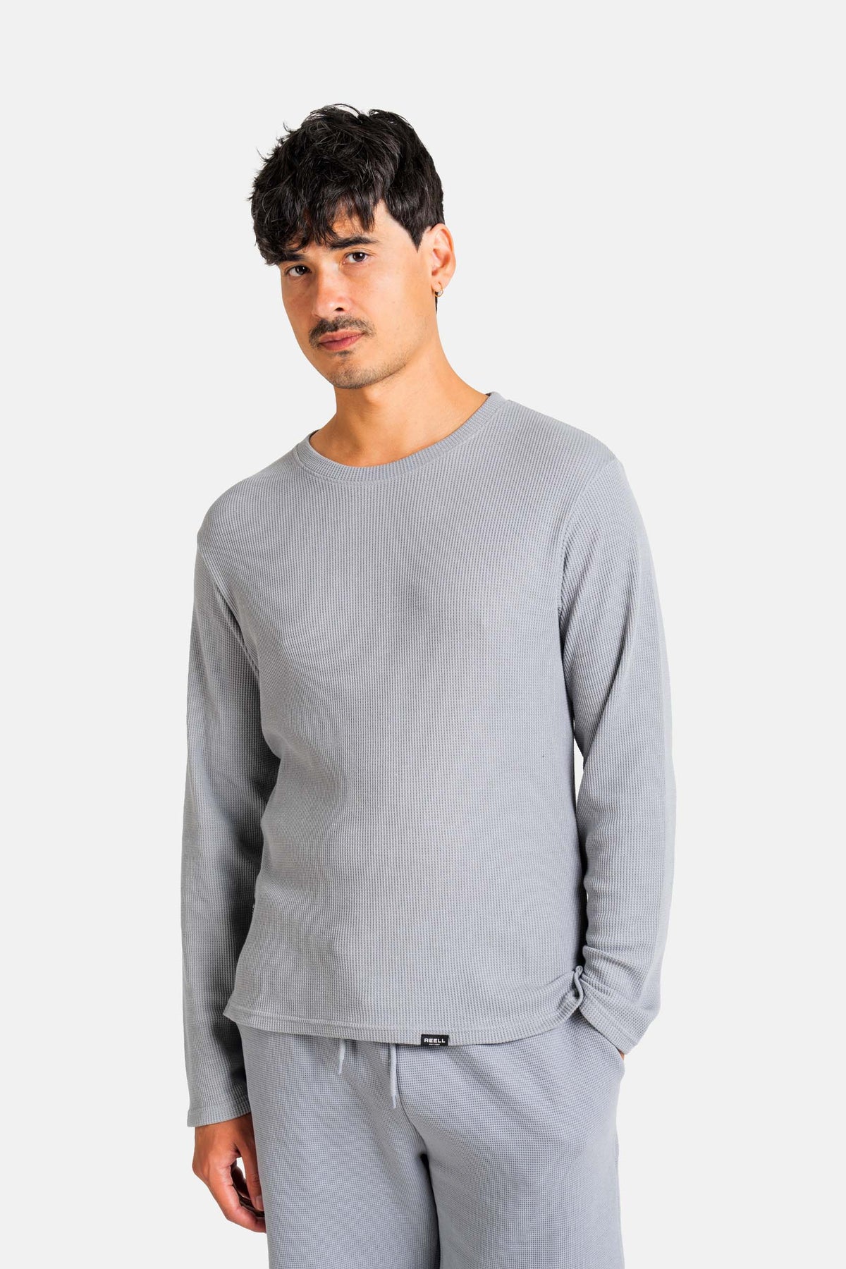 Waffle Longsleeve Waffle Chiseled Stone