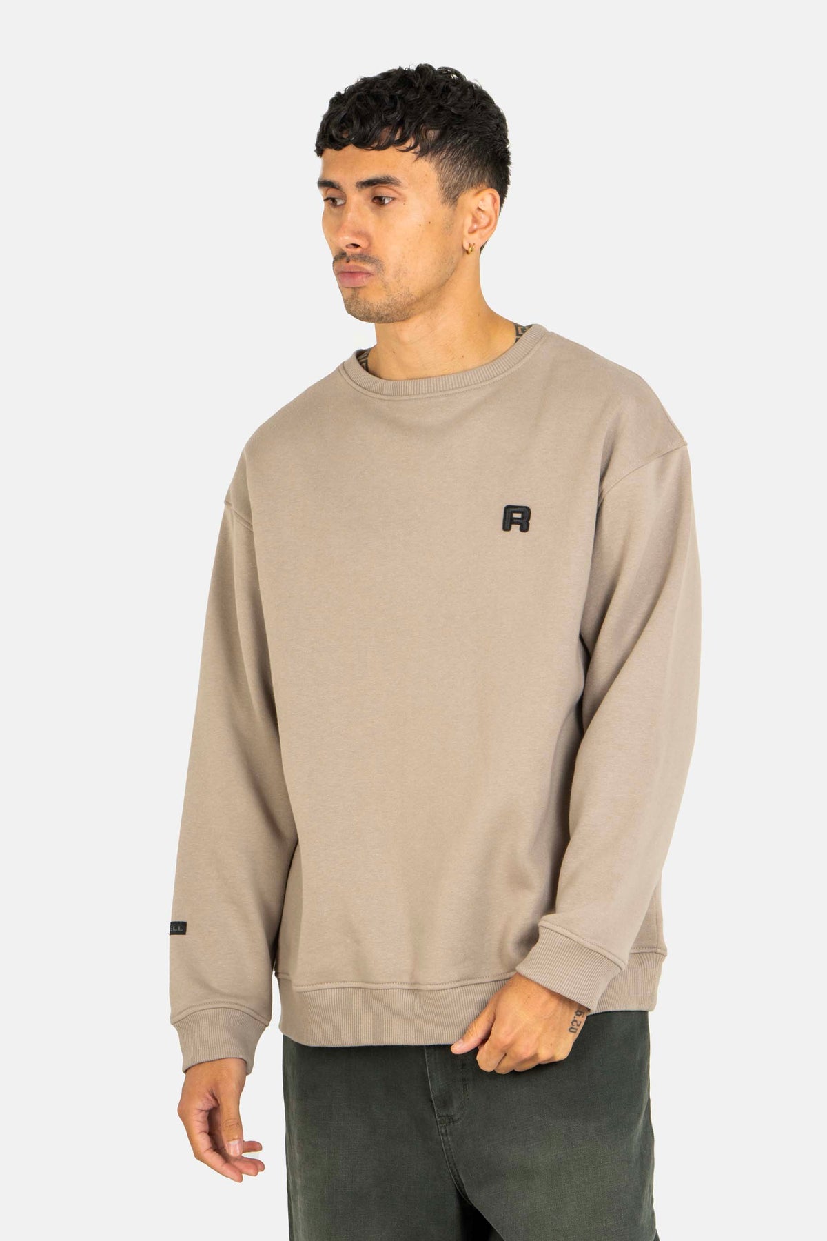 Ease Crewneck Stone Satellite