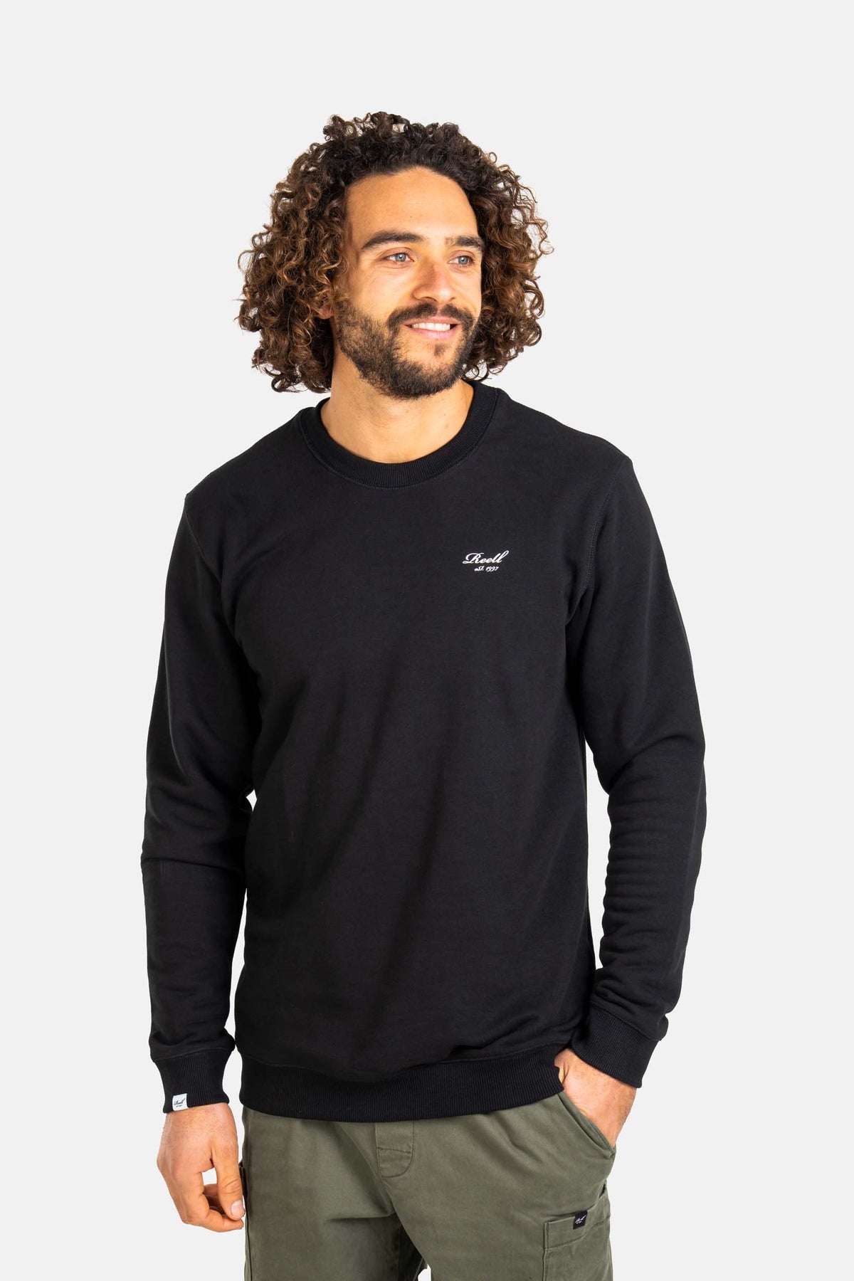 Staple Terry Crewneck CO Deep Black