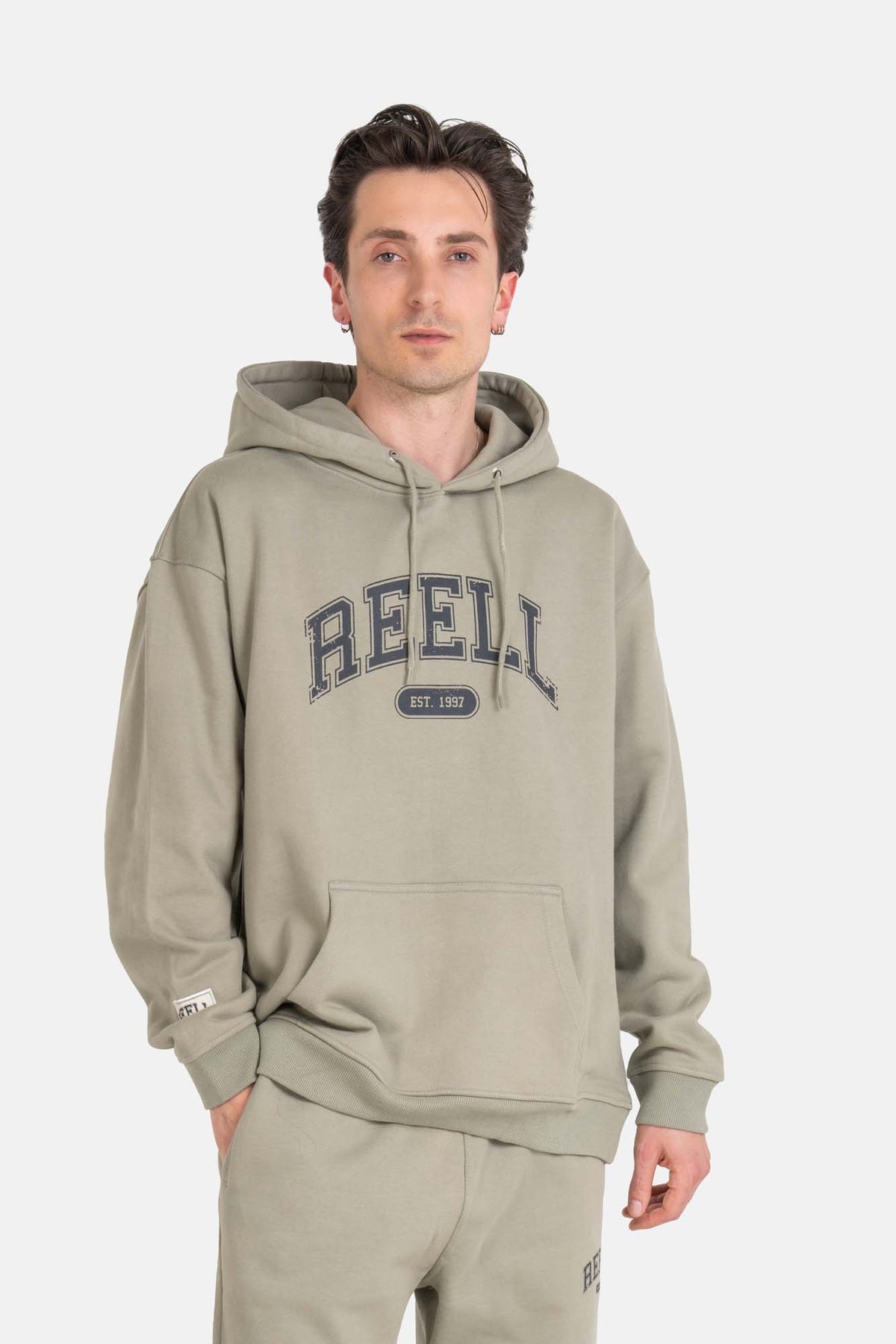 Team Hoodie Green Fog