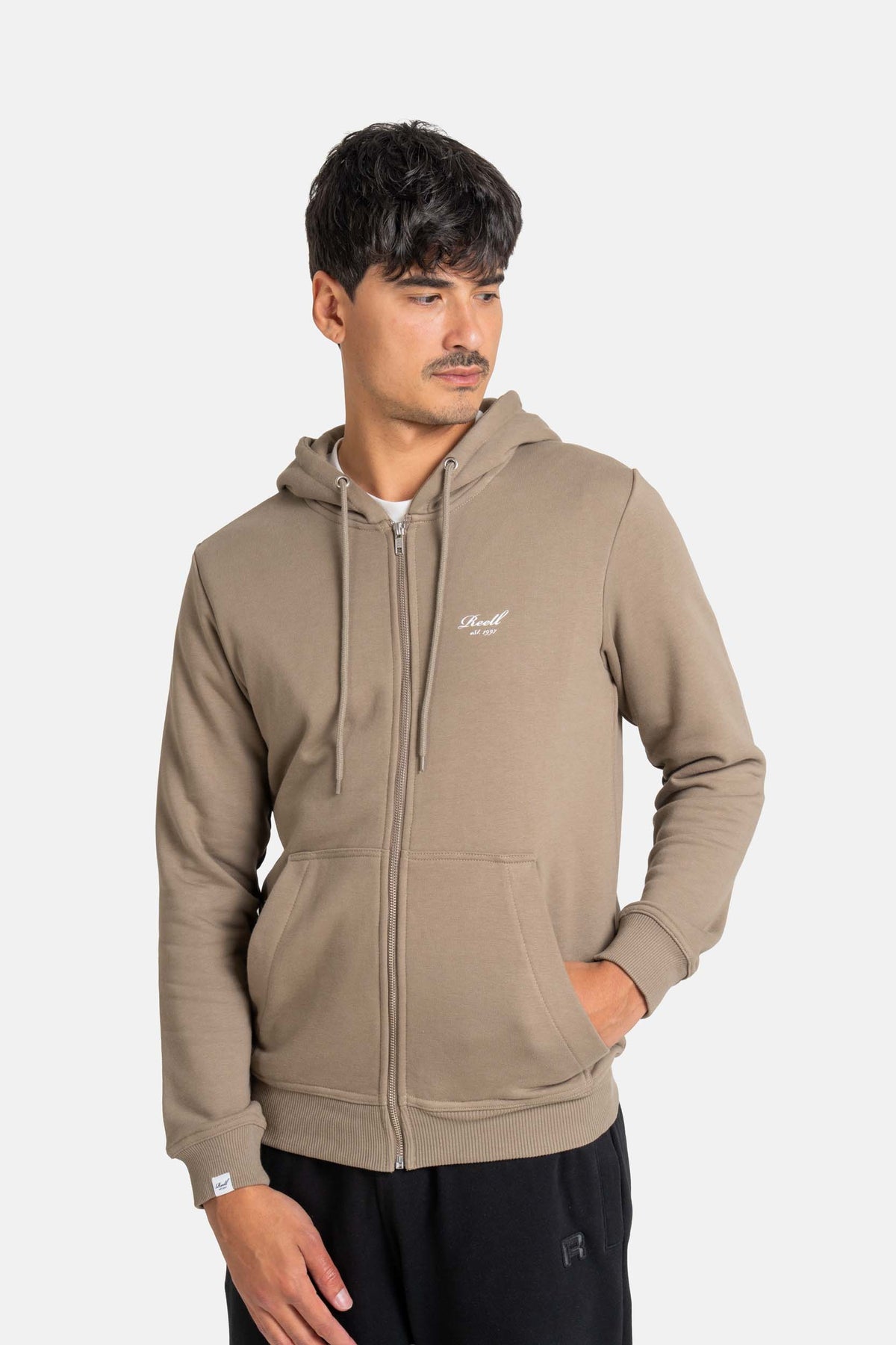 Staple Terry Zip Hoodie CO Fallen Rock