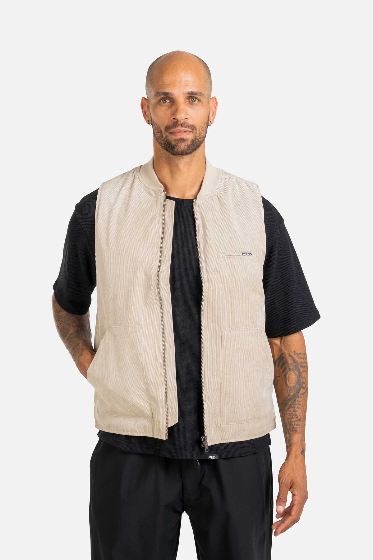 Carver Vest Taupe