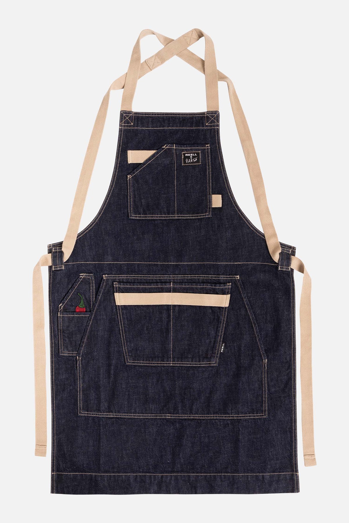 Nick Toet x REELL Apron Blue Rinsed Wash