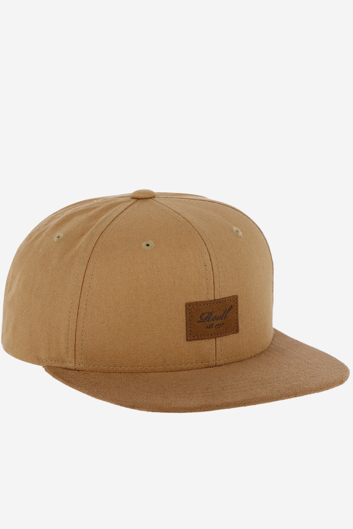 Suede Cap Ocre Brown