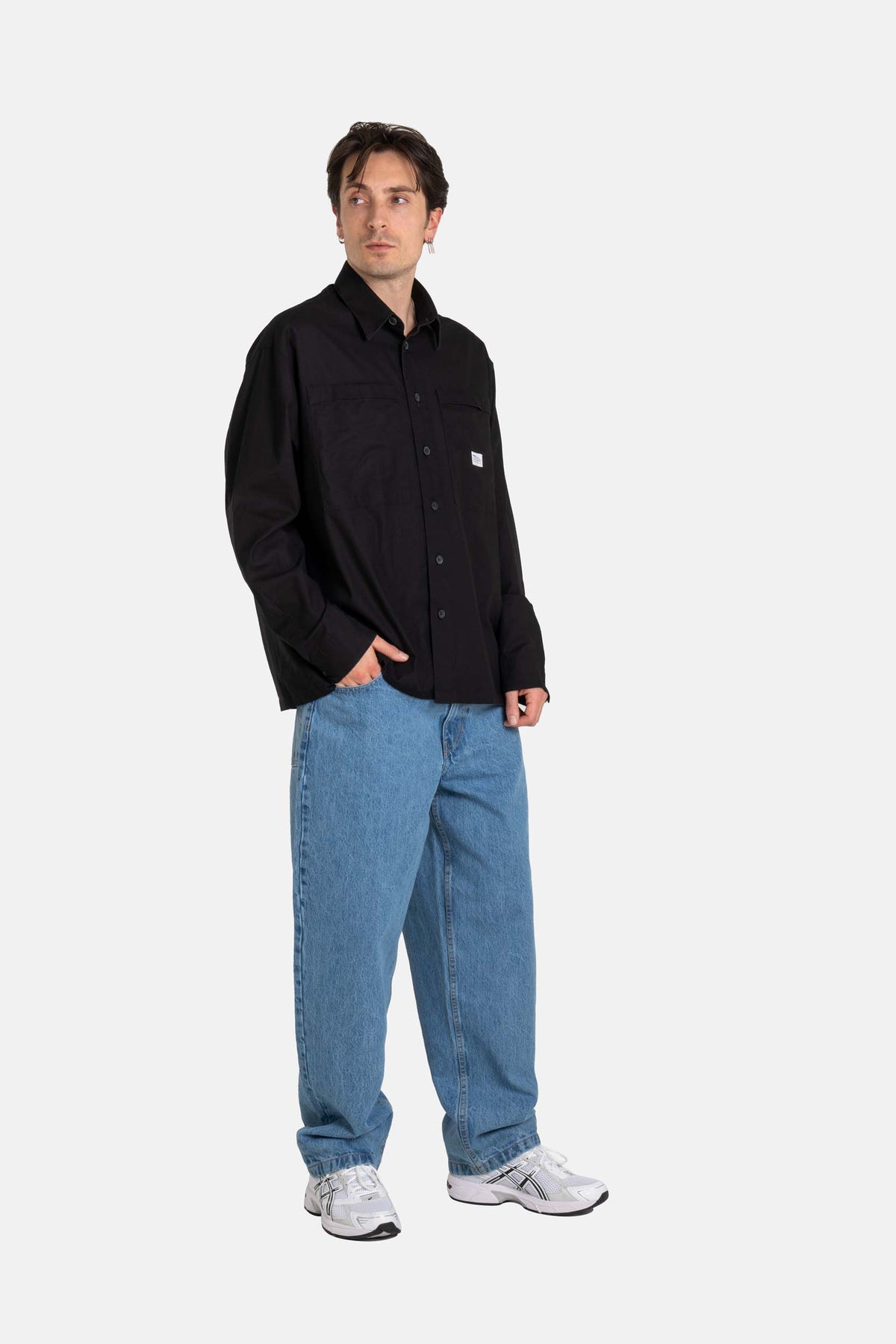 Organic Baggy Vintage Light Blue