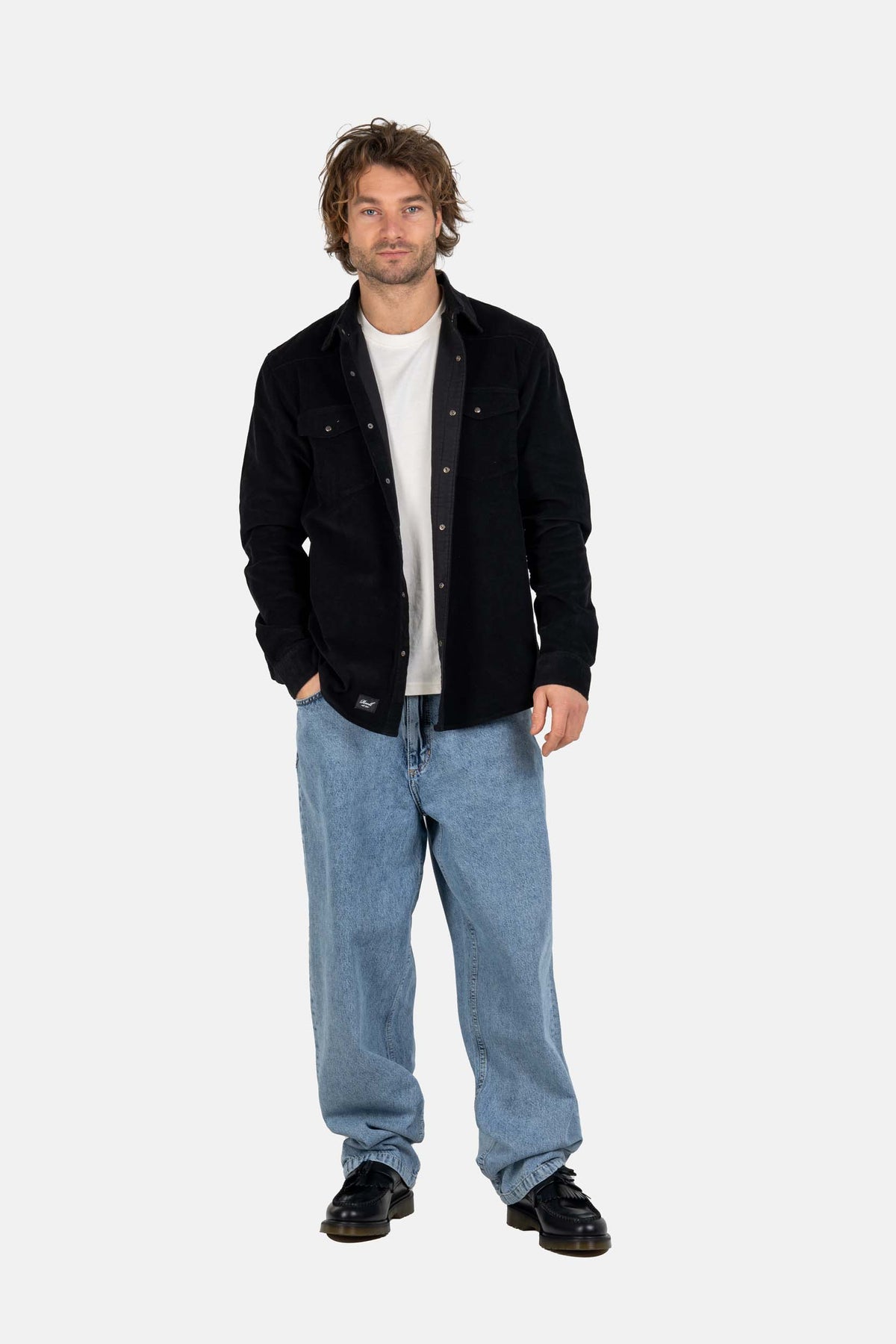 Organic Baggy Snow Wash