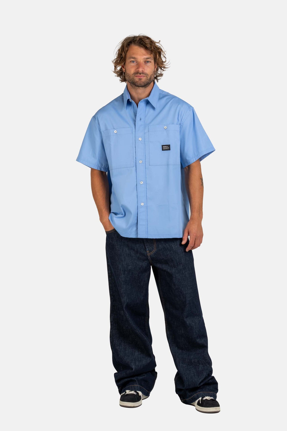 Giant Baggy Indigo Deep