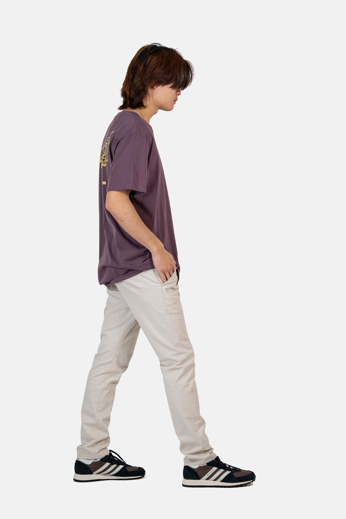 Flex Tapered Chino Oatmeal