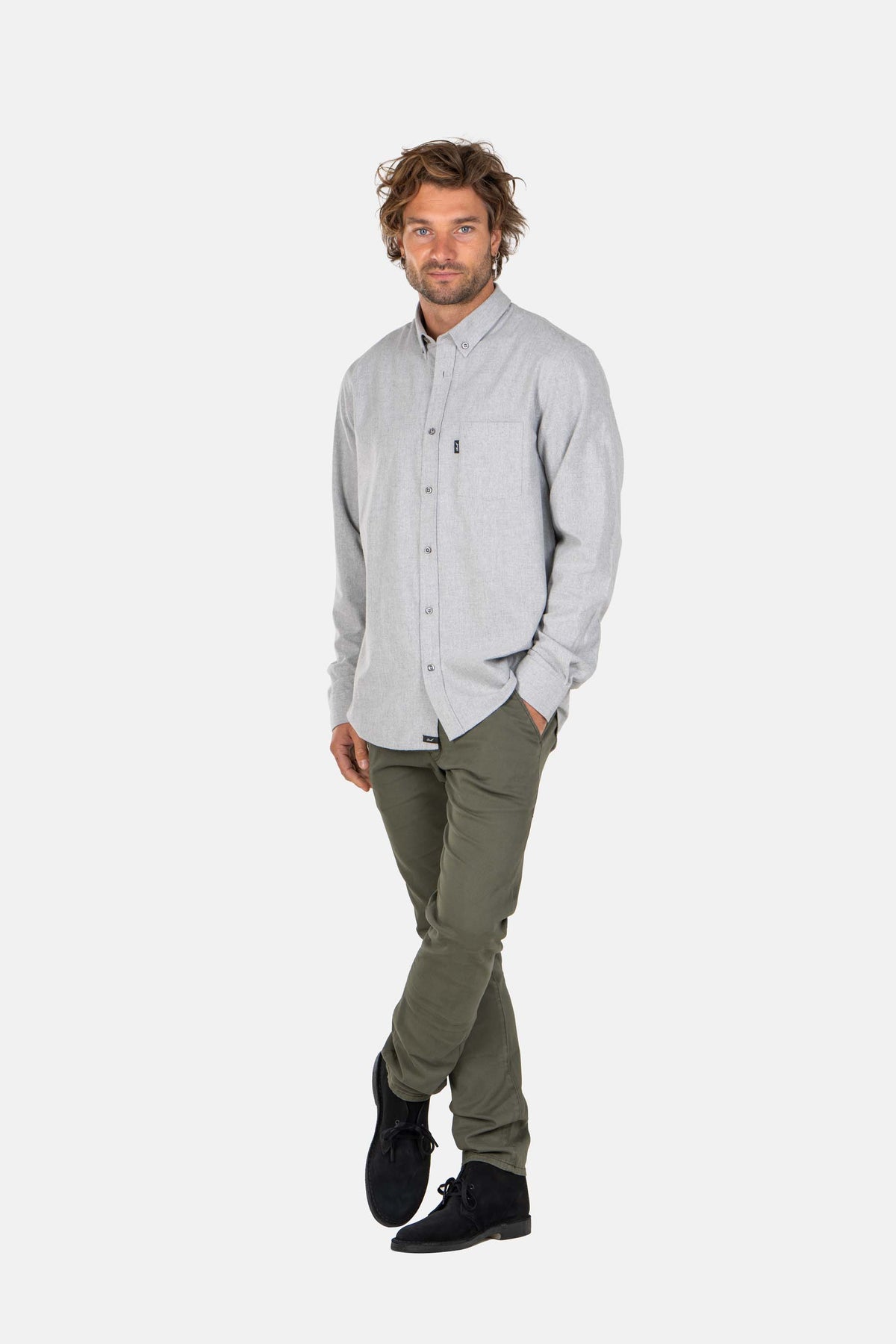 Flex Tapered Chino Olive