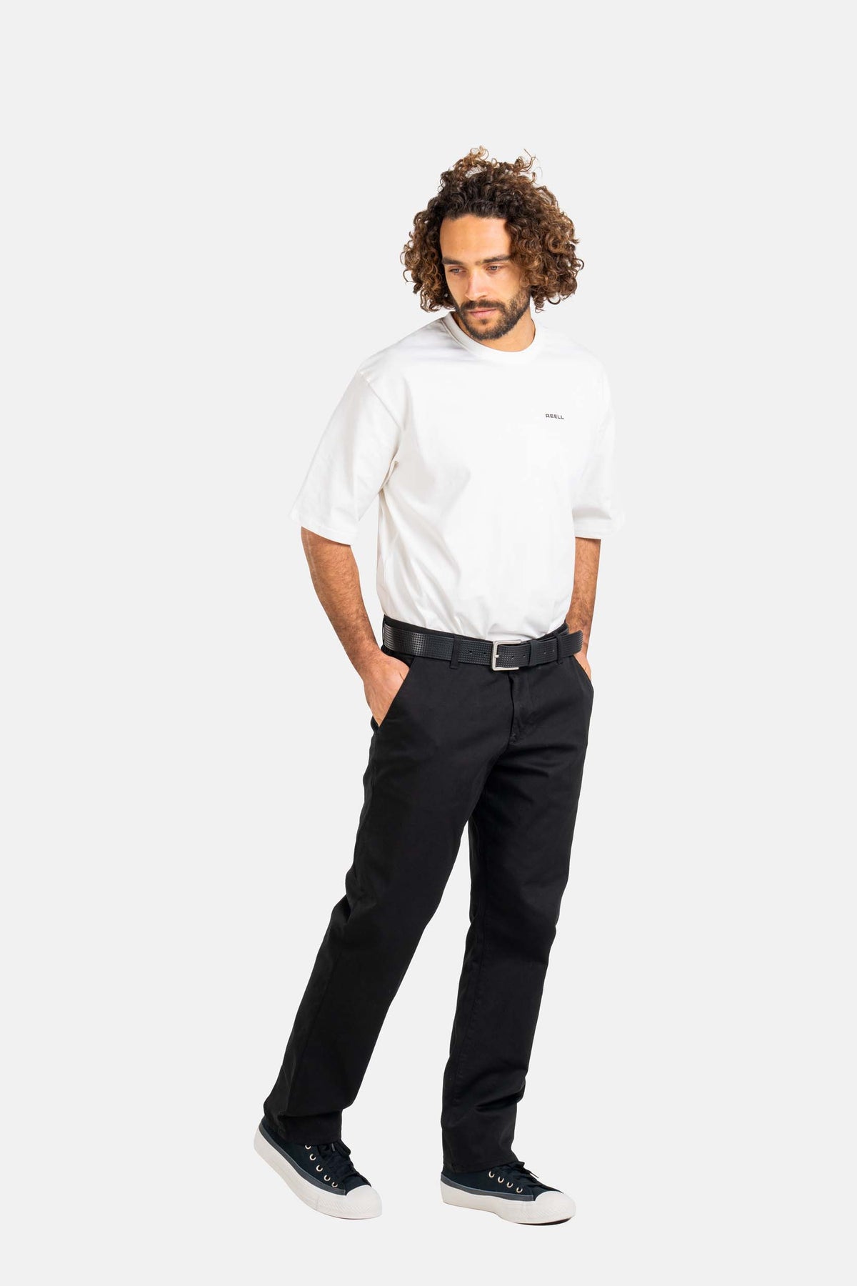Regular Flex Chino Black