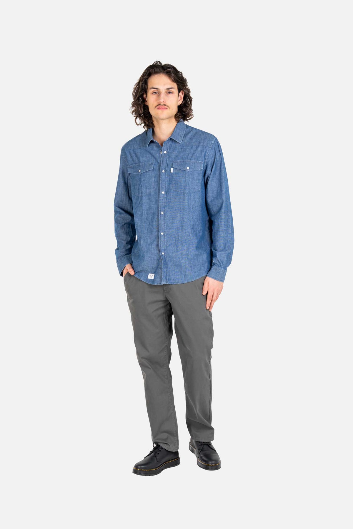 Regular Flex Chino Vulcan Grey