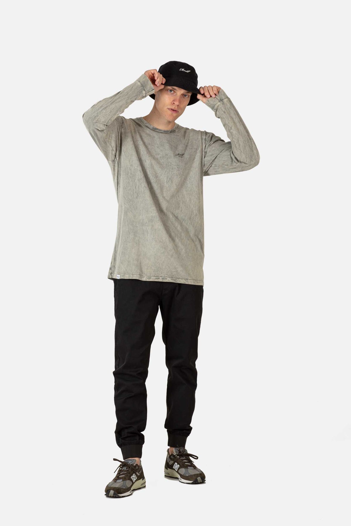 Reflex Rib Pant Black