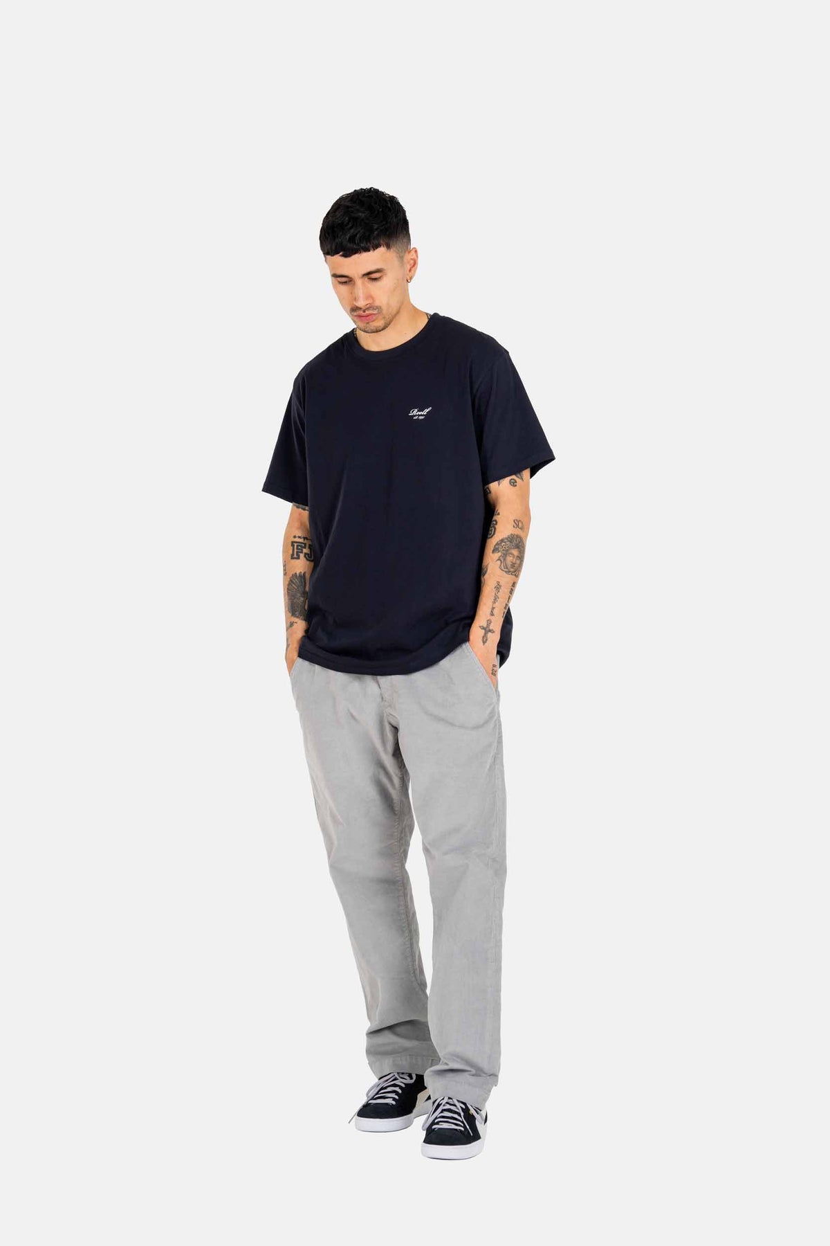 Reflex Loose Chino Grey Square Cord