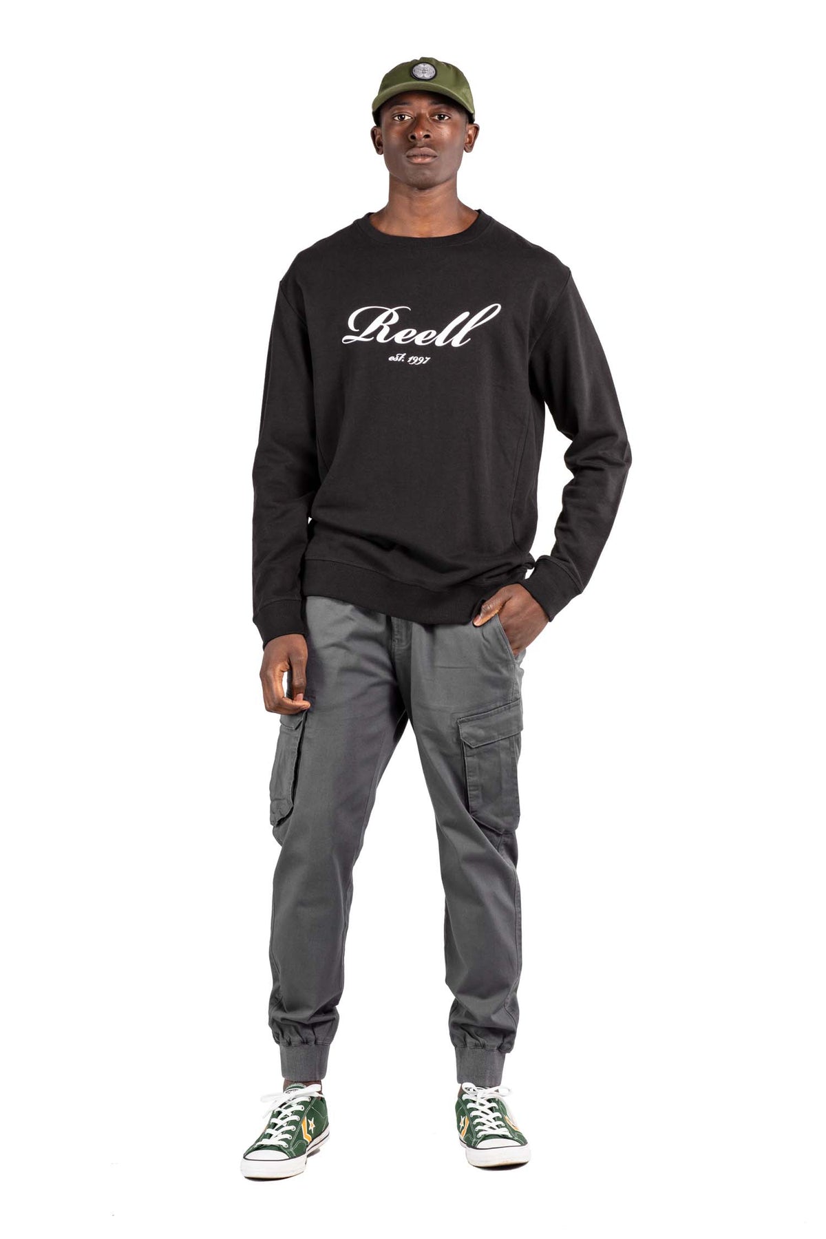 Reflex Rib Cargo Dark Grey