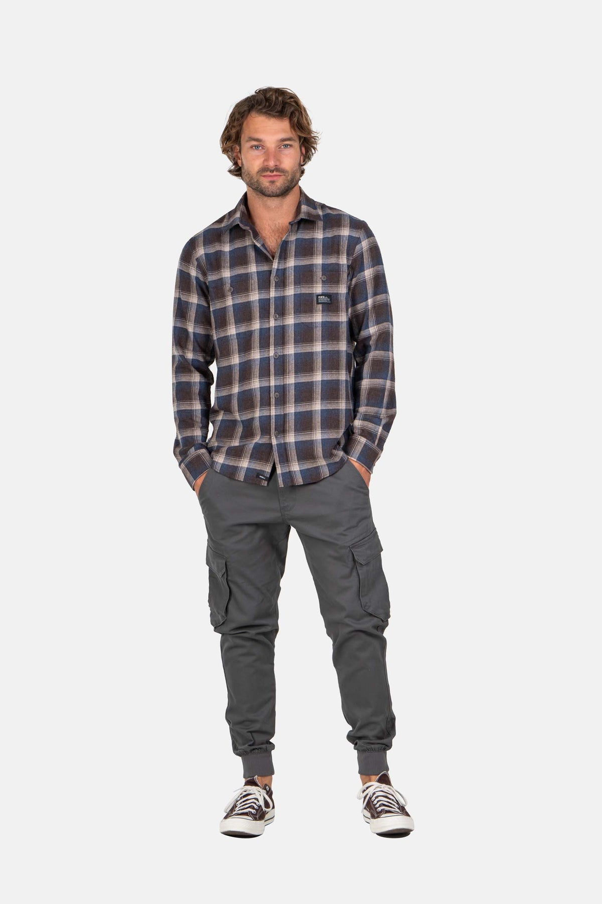 Reflex Rib Cargo Vulcan Grey