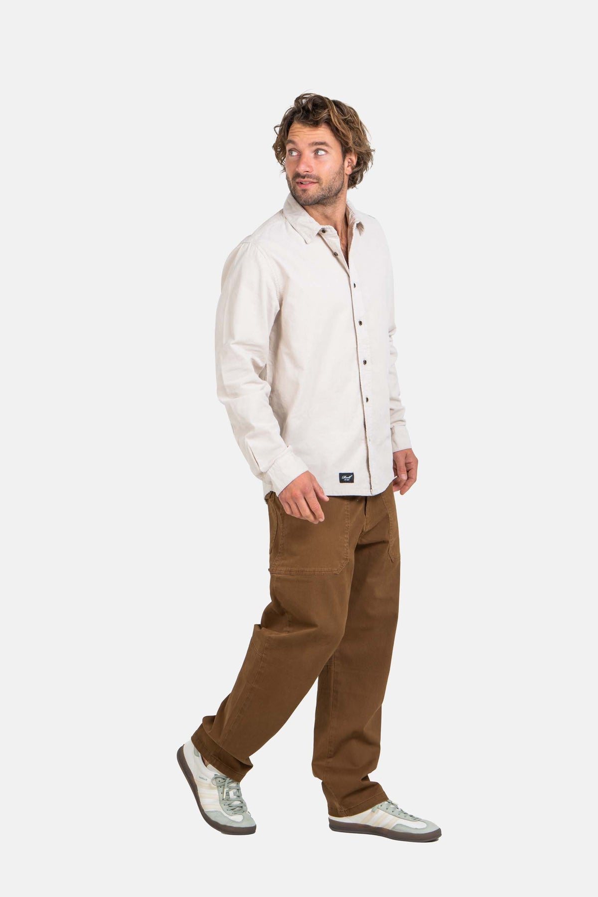 Parker Pant Desert Kaki Bedford Cord