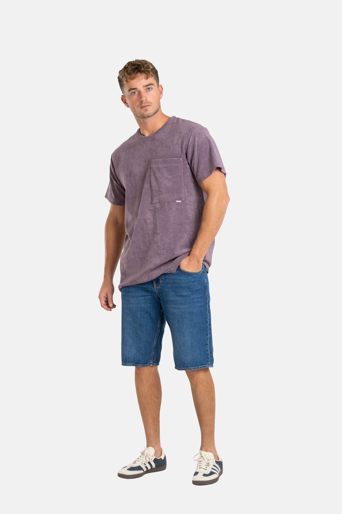 Rafter Short 2 Mid Blue Wash