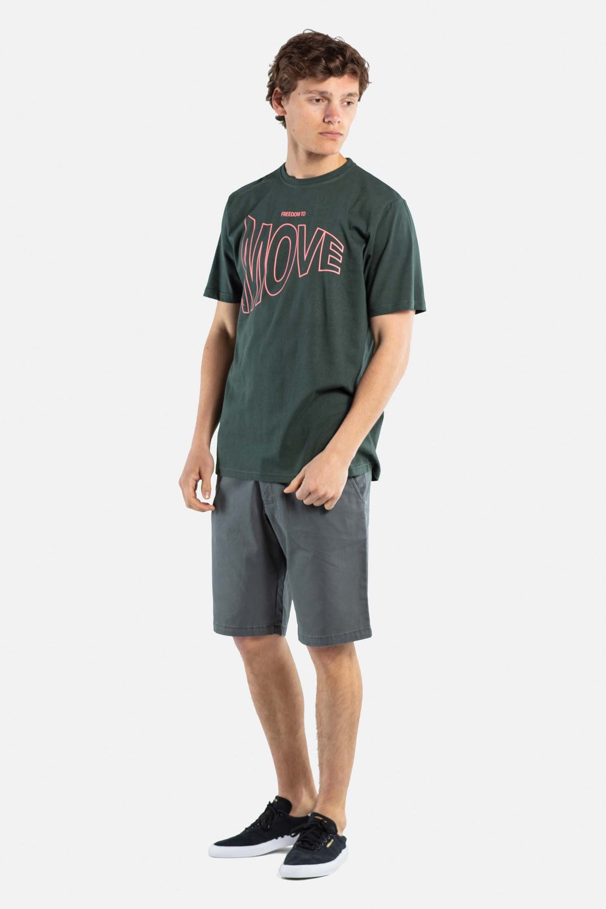 Flex Grip Chino Short Graphite Grey