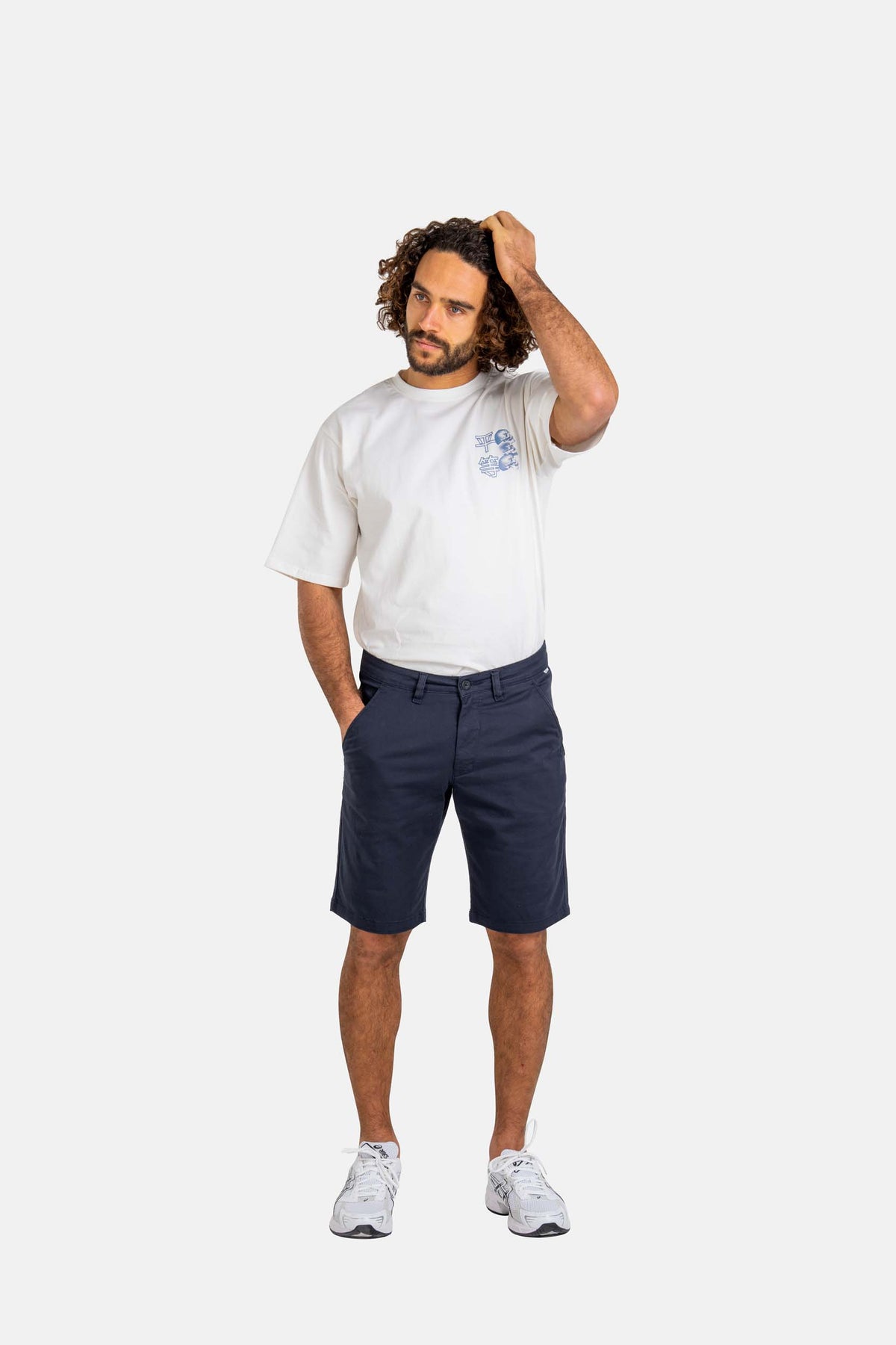 Flex Grip Chino Short Navy