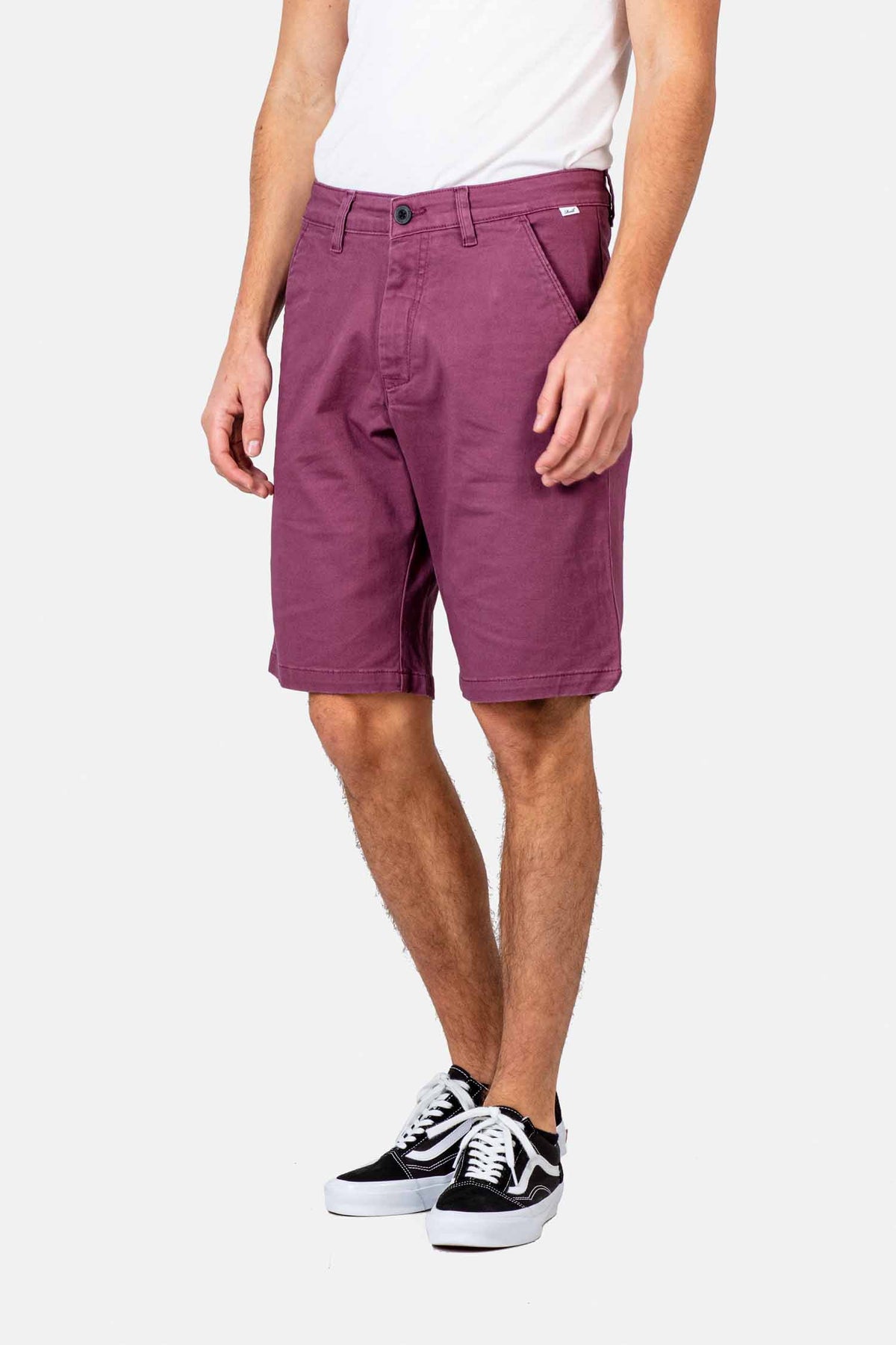 Flex Grip Chino Short Plum Purple