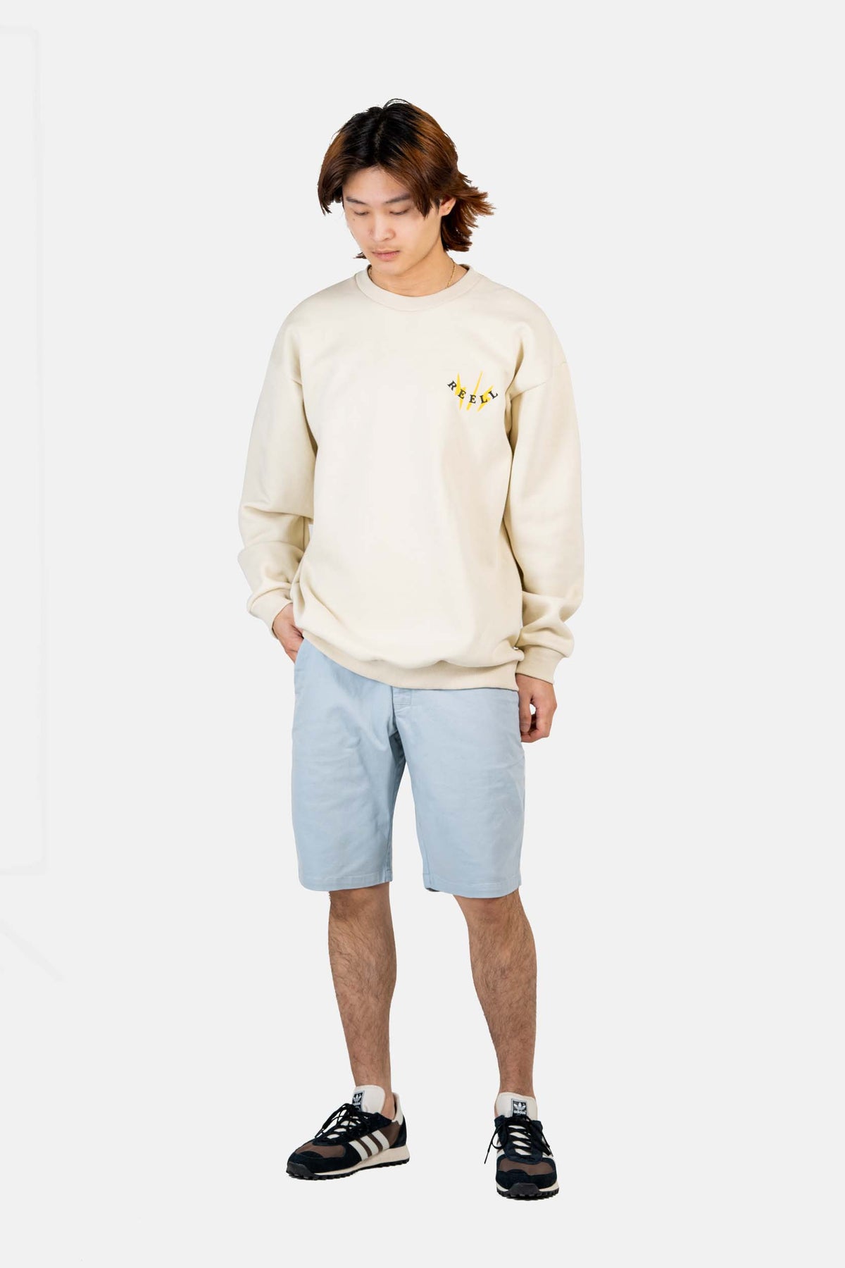 Flex Grip Chino Short Soft Blue