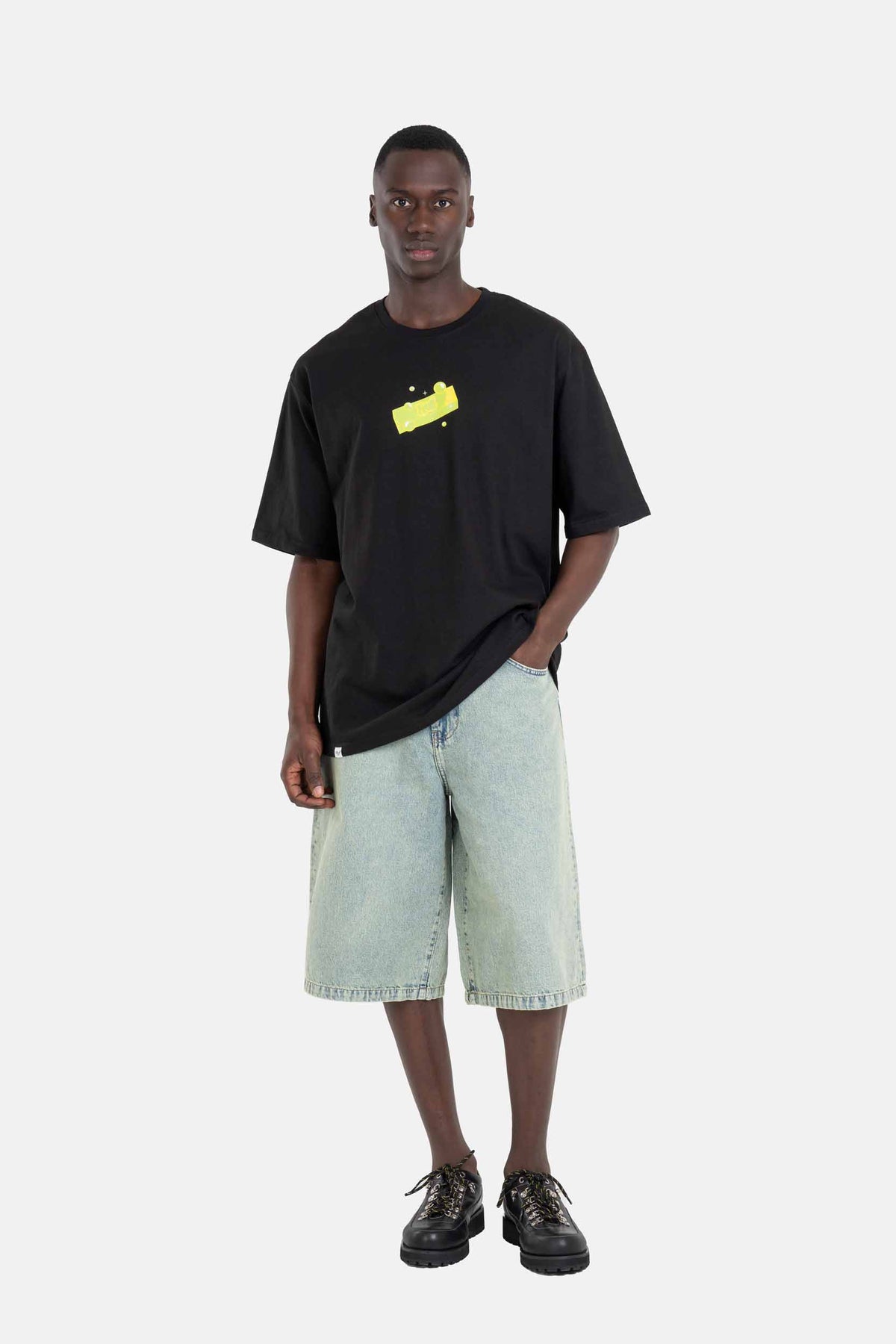 Bubble T-Shirt Deep Black