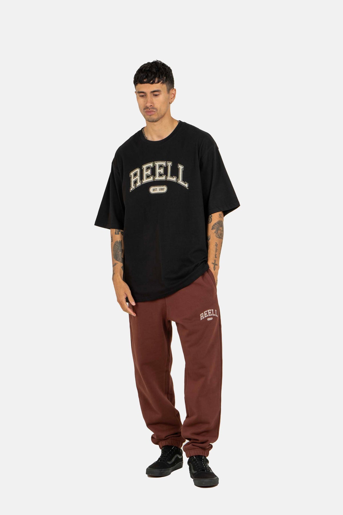 Team T-Shirt Deep Black