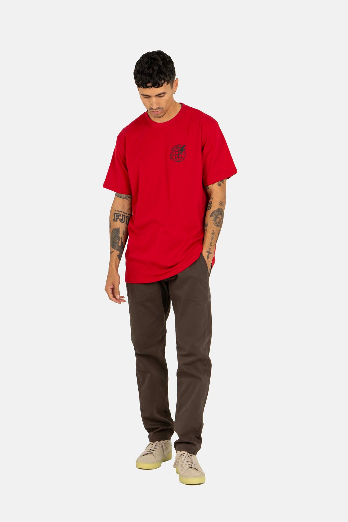 Meadow Logo T-Shirt Chili Red