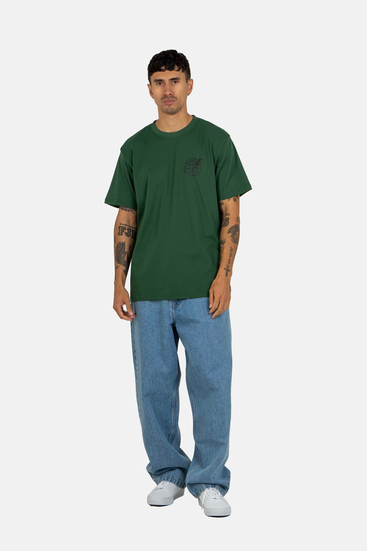 Meadow Logo T-Shirt Ocean Green