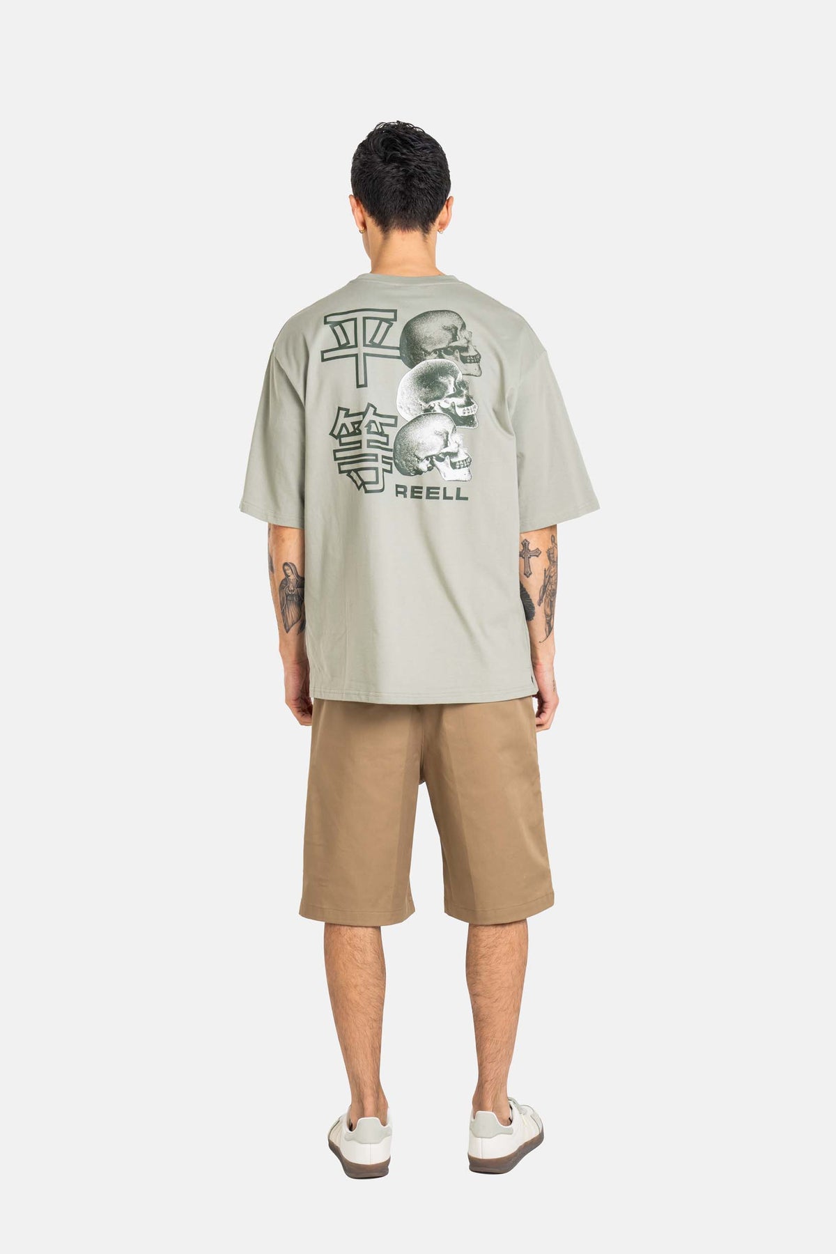 Equali T-Shirt Green Fog