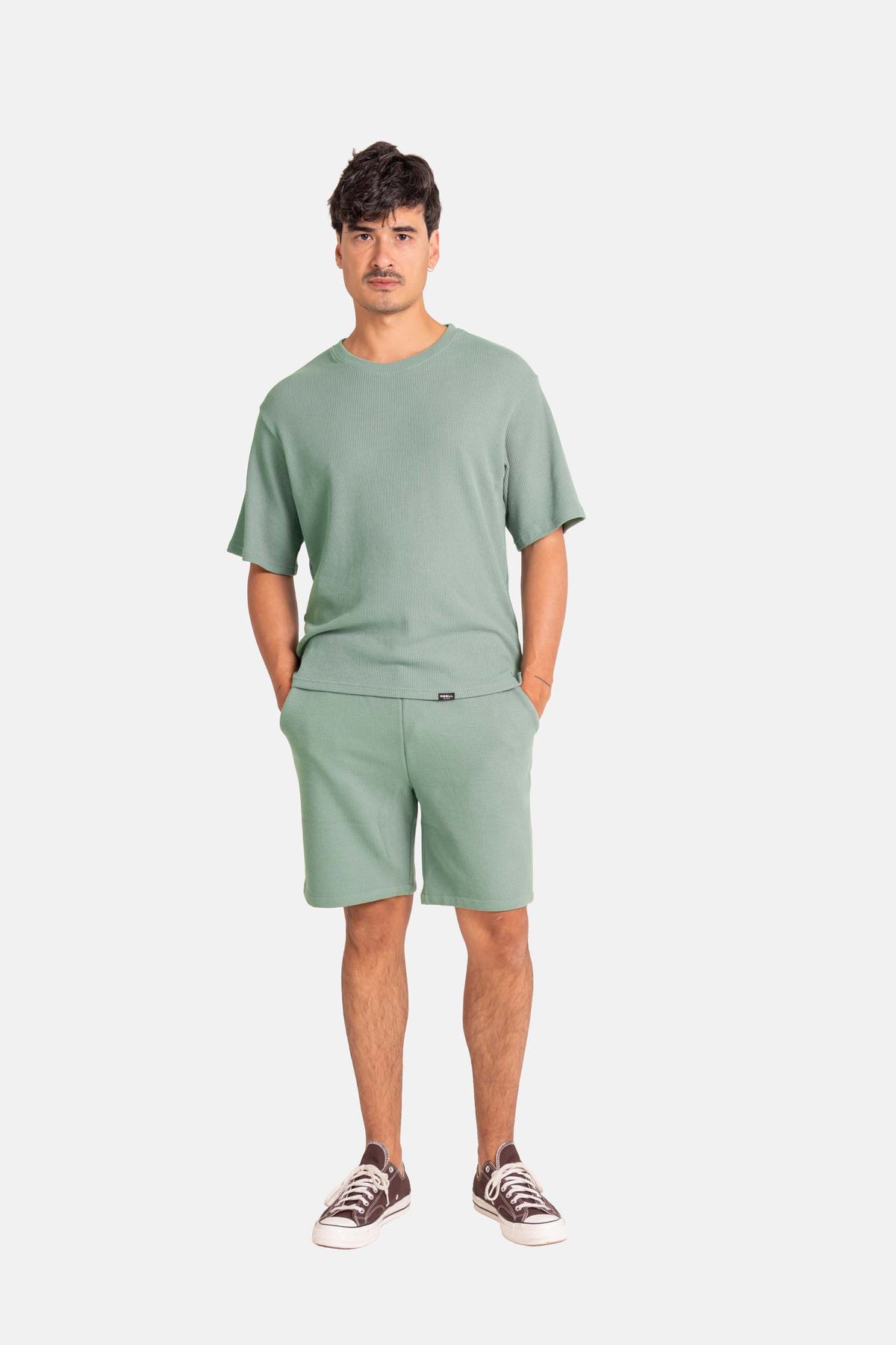 Waffle T-Shirt Waffle Chinois Green