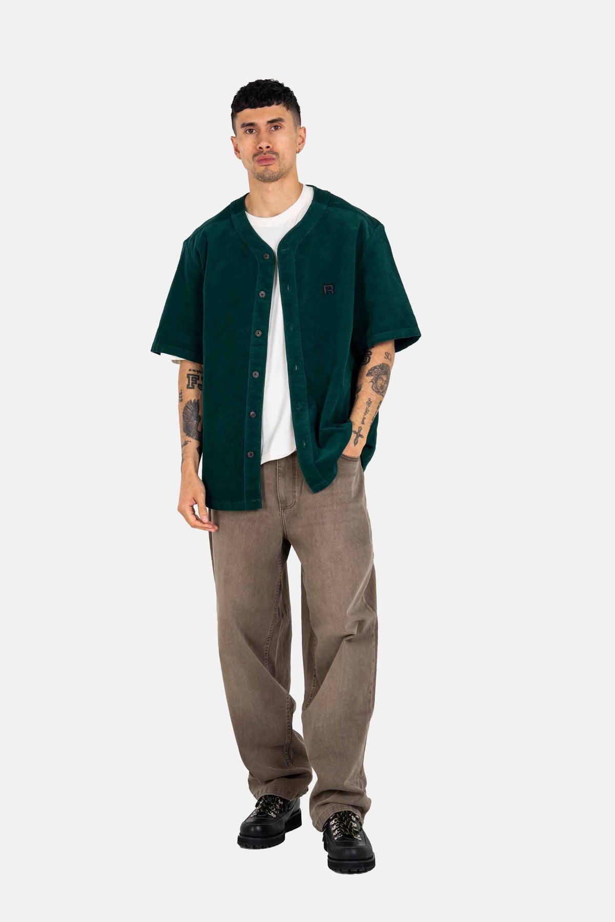 Pitcher Shortsleeve Shirt Forest Green